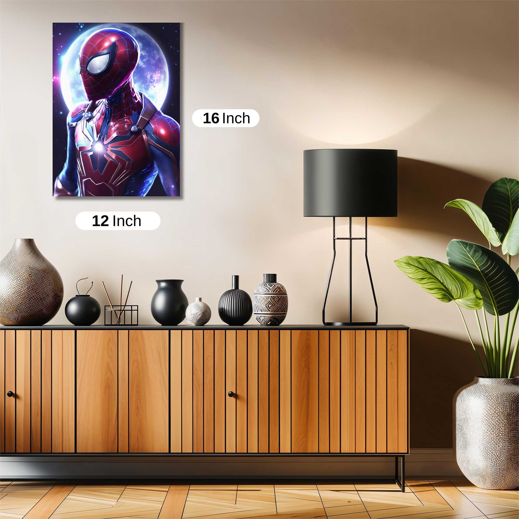 Spiderman Lunacy Safe Wall Magnetic / M