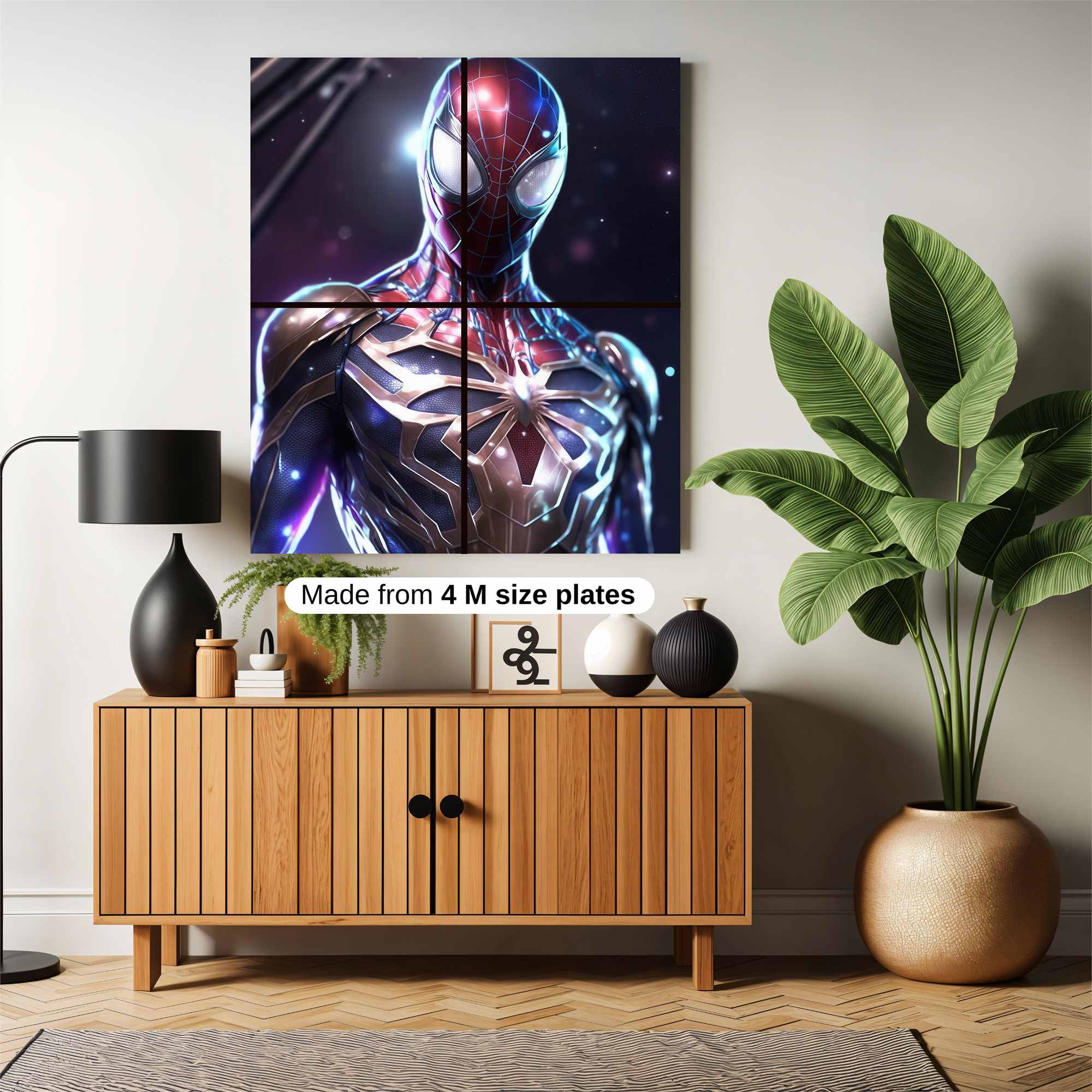 Spider-Man Vivid Safe Wall Magnetic / M