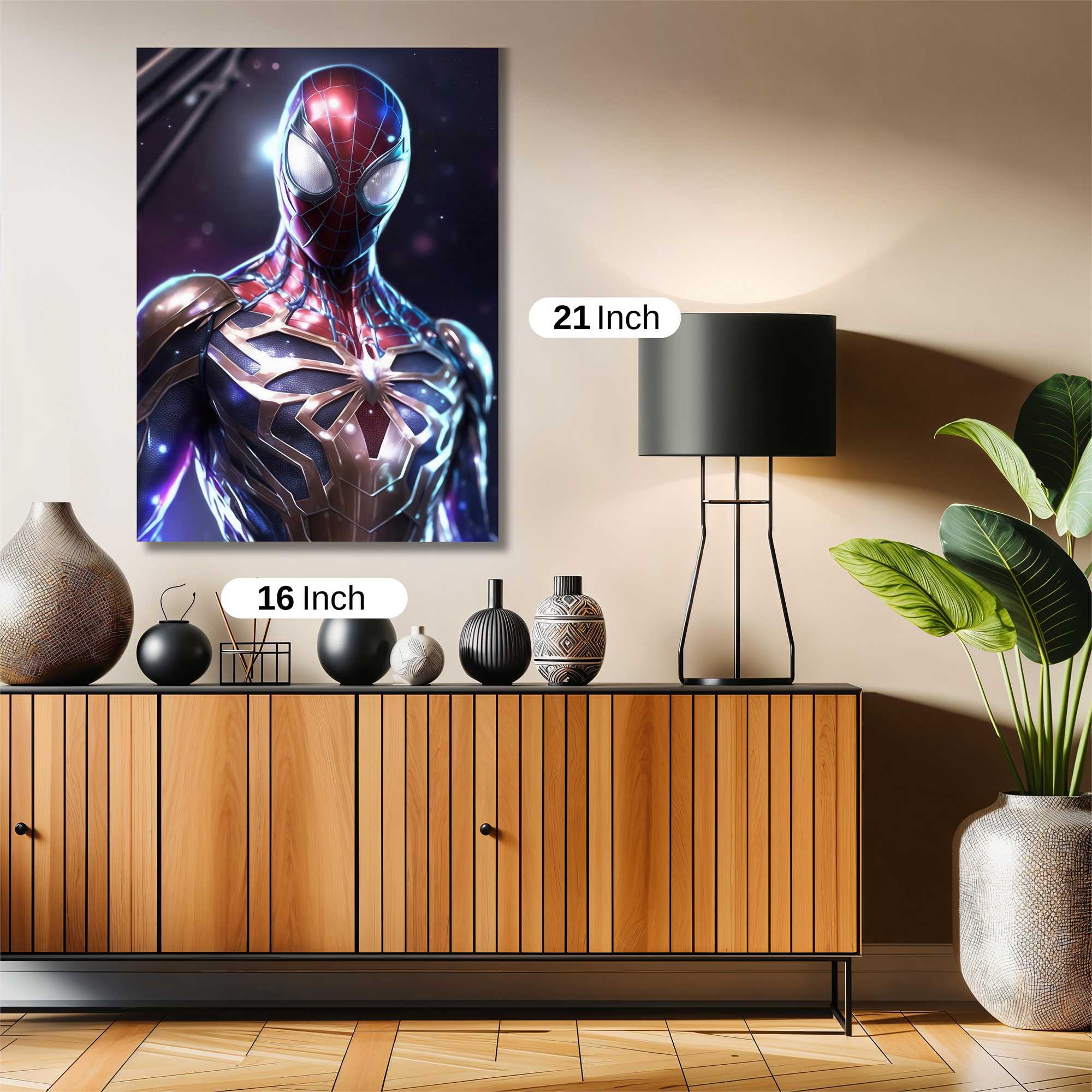 Spider-Man Vivid Safe Wall Magnetic / M