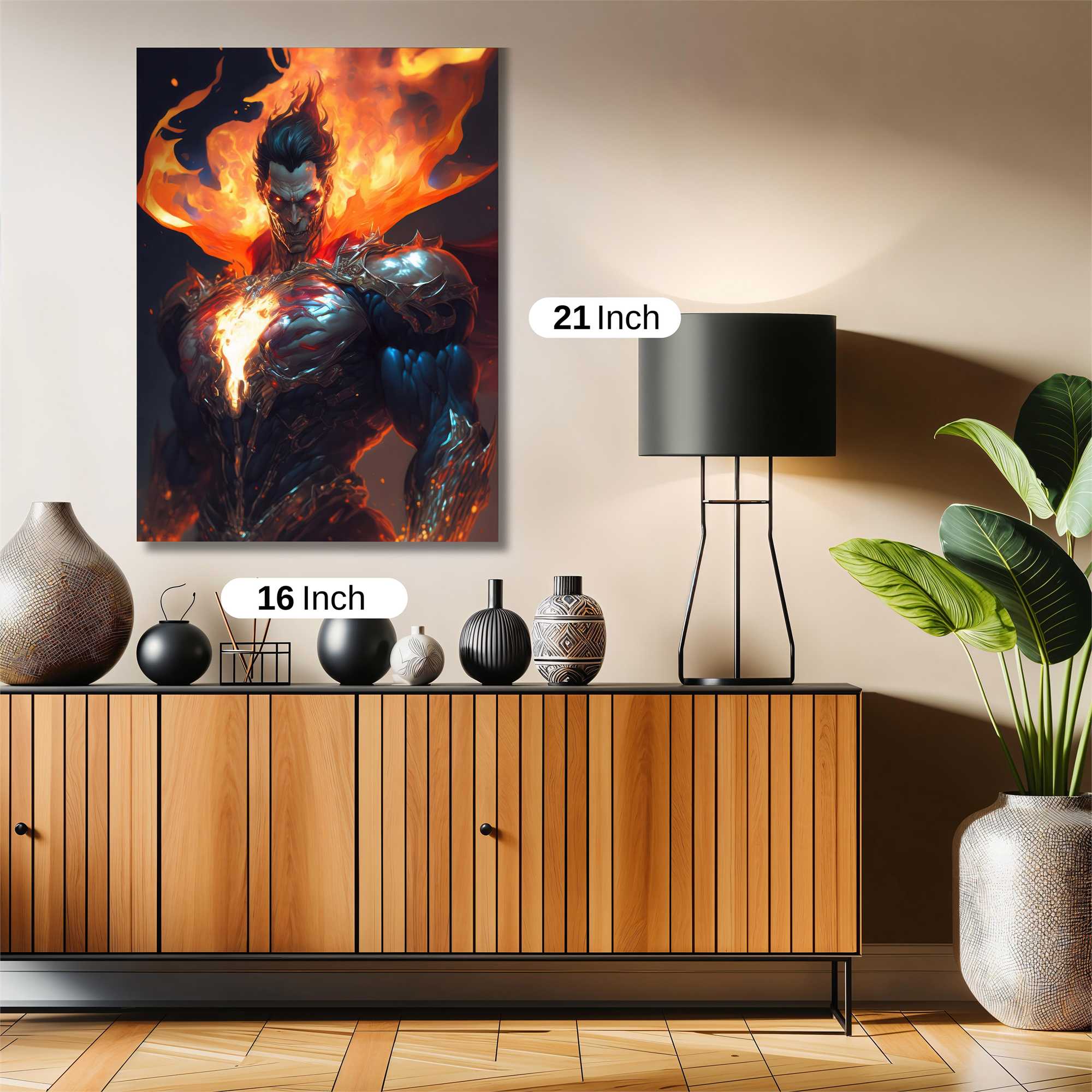 Inferno Majesty Safe Wall Magnetic / M