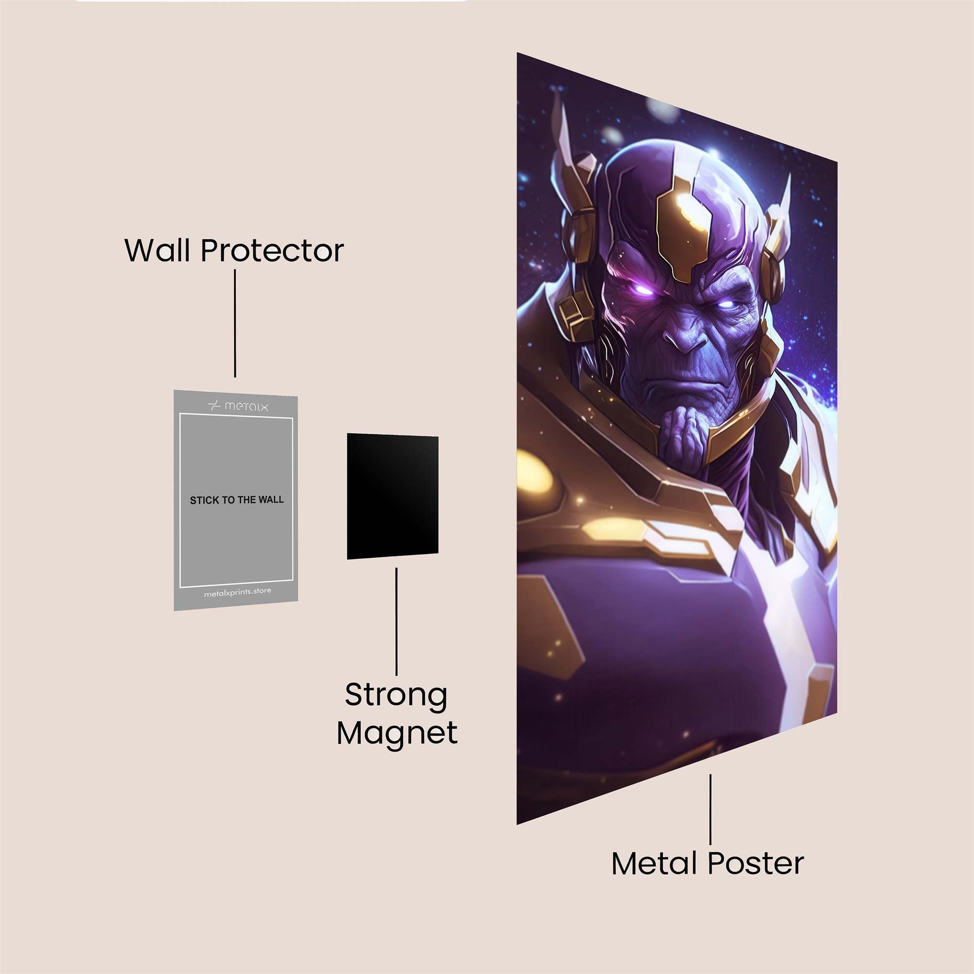 Thanos Reverie Safe Wall Magnetic / M