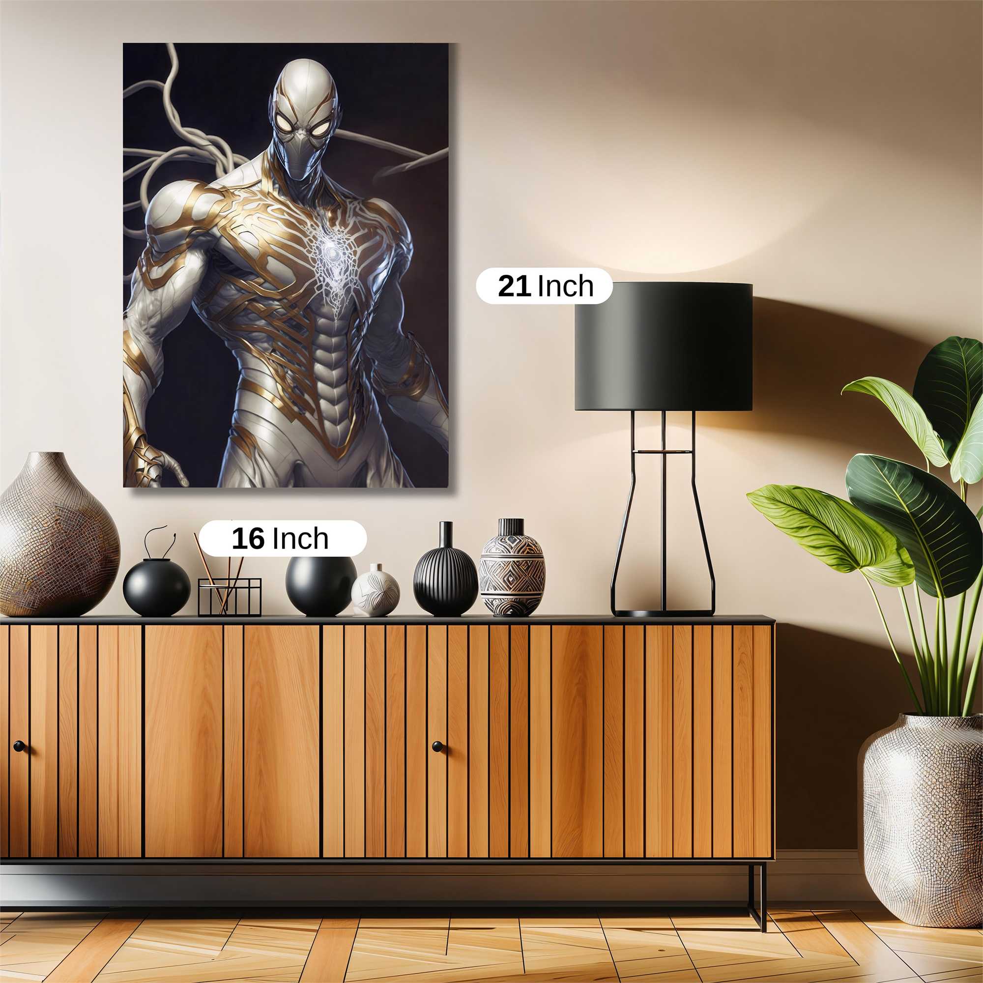 Techno Warrior Safe Wall Magnetic / M