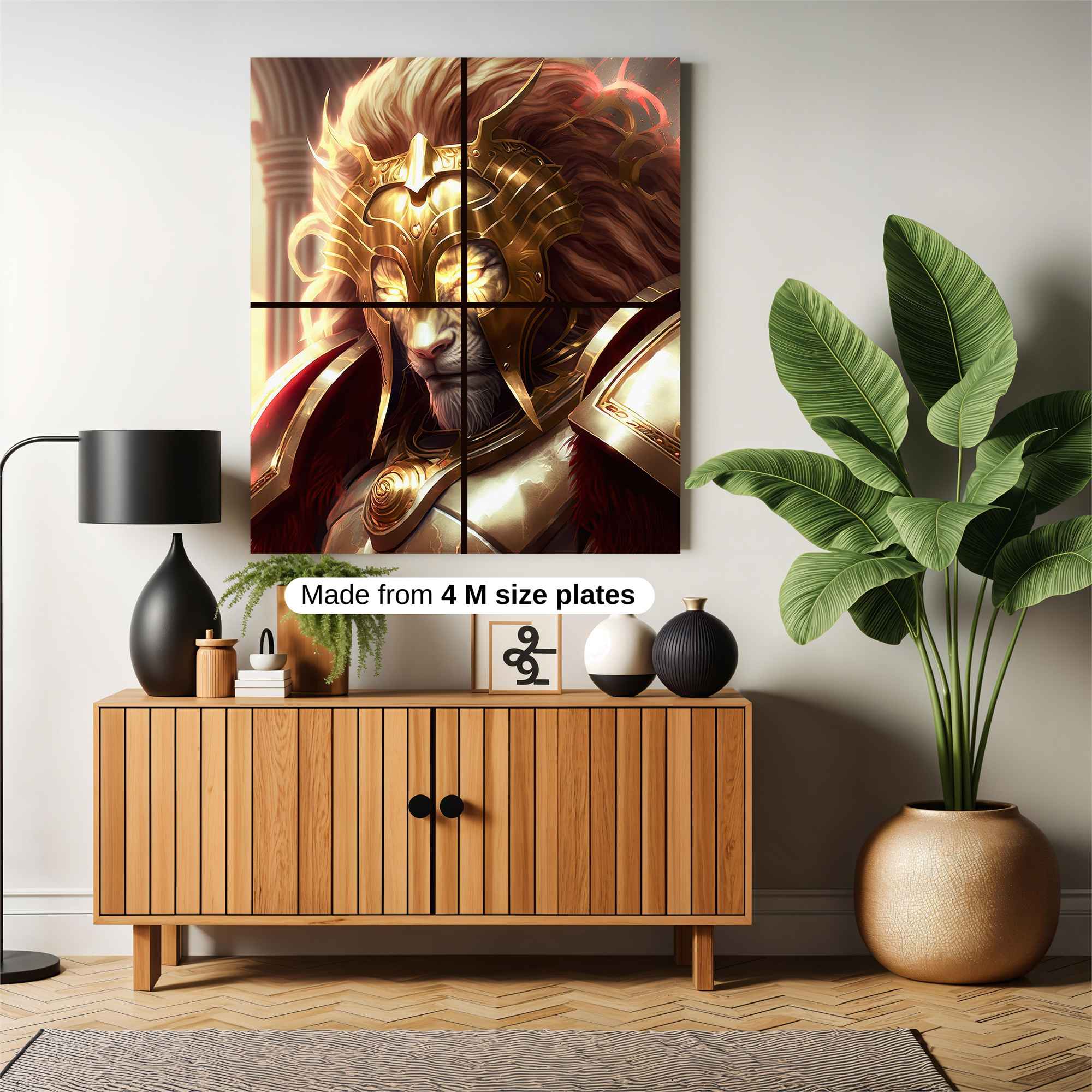 Lion Majesty Safe Wall Magnetic / M