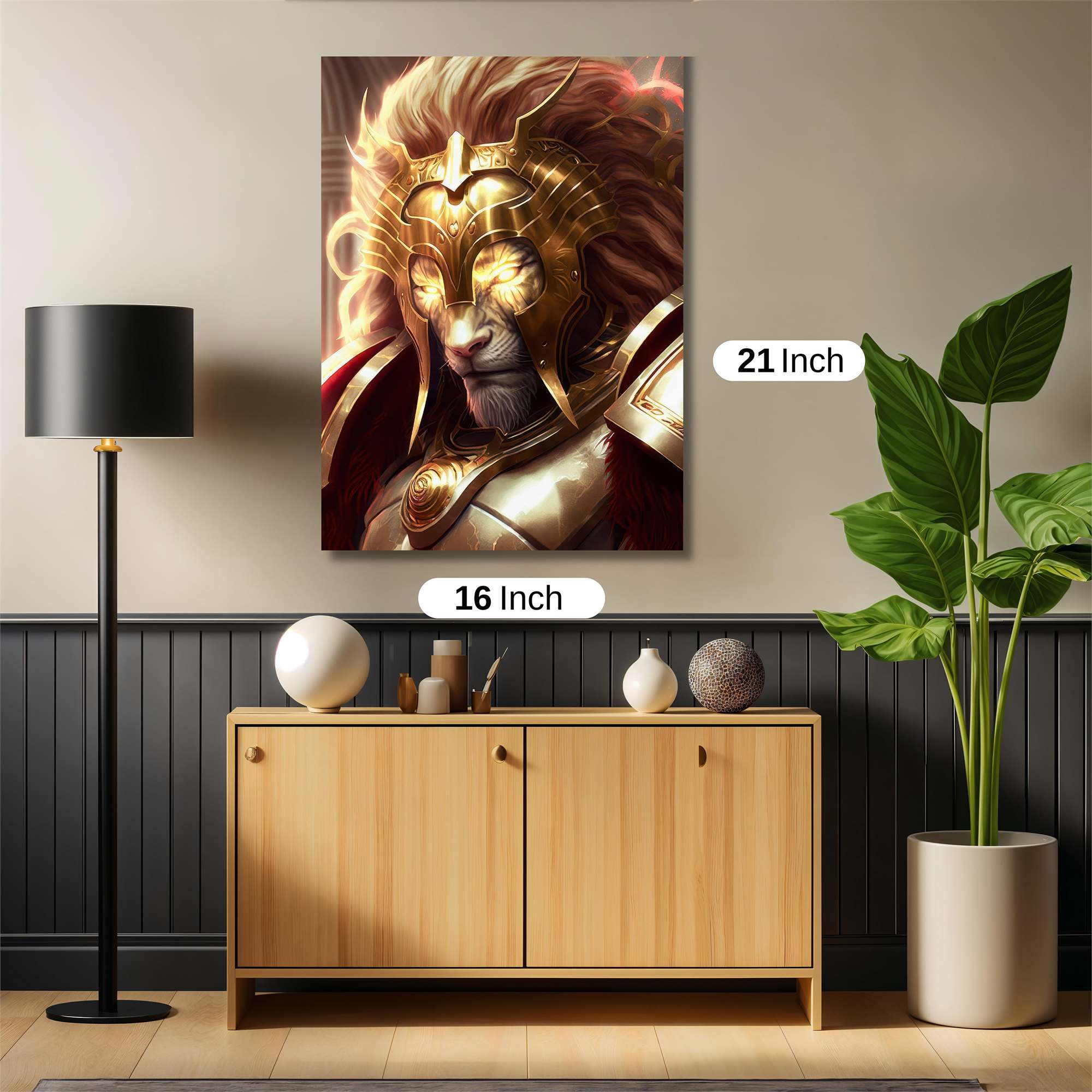 Lion Majesty Safe Wall Magnetic / M