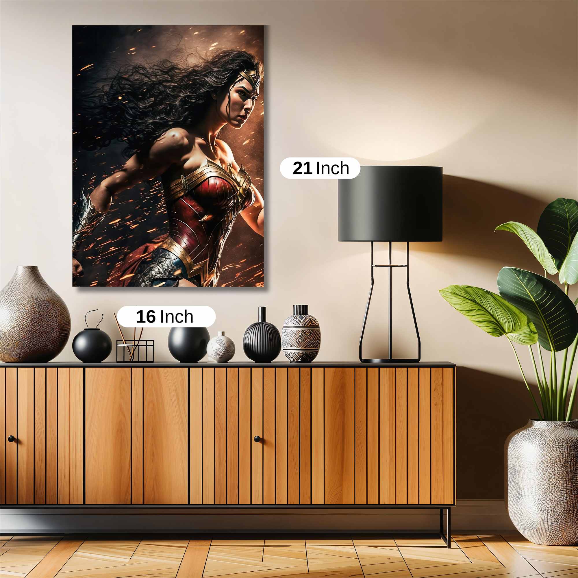 Amazonian Blaze Safe Wall Magnetic / M