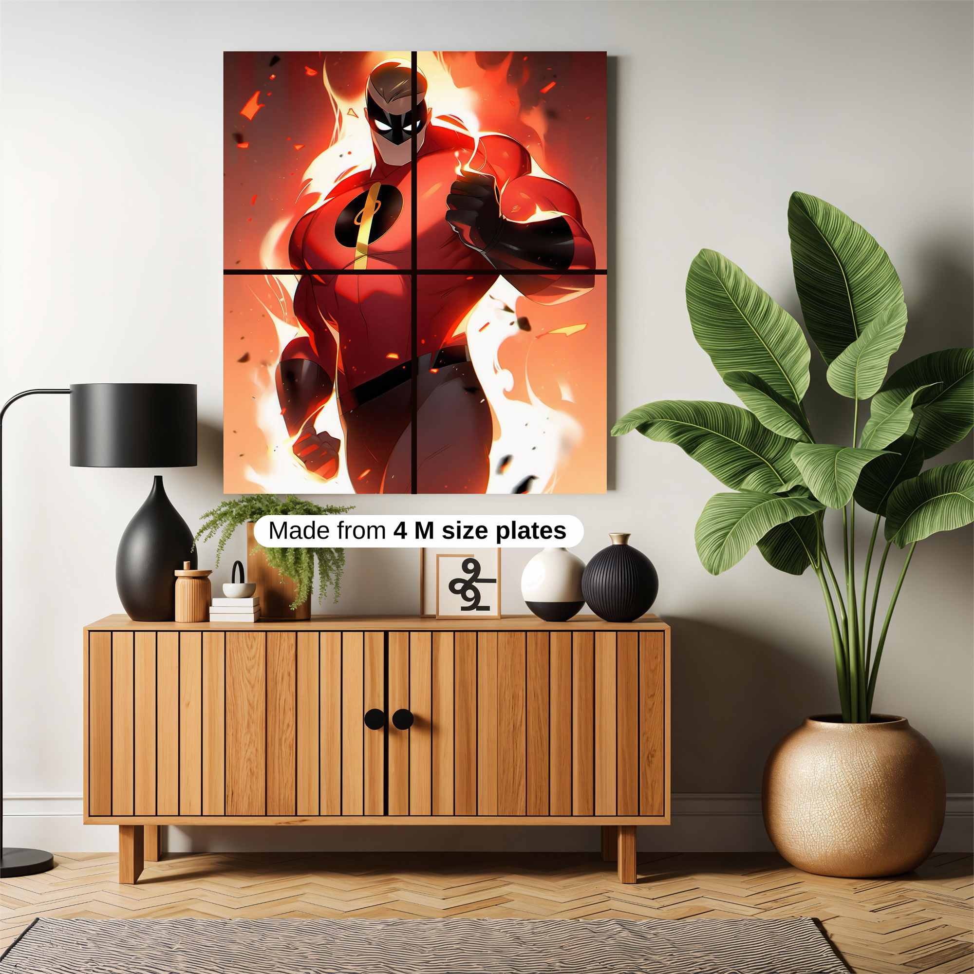 Incredible Blaze Safe Wall Magnetic / M