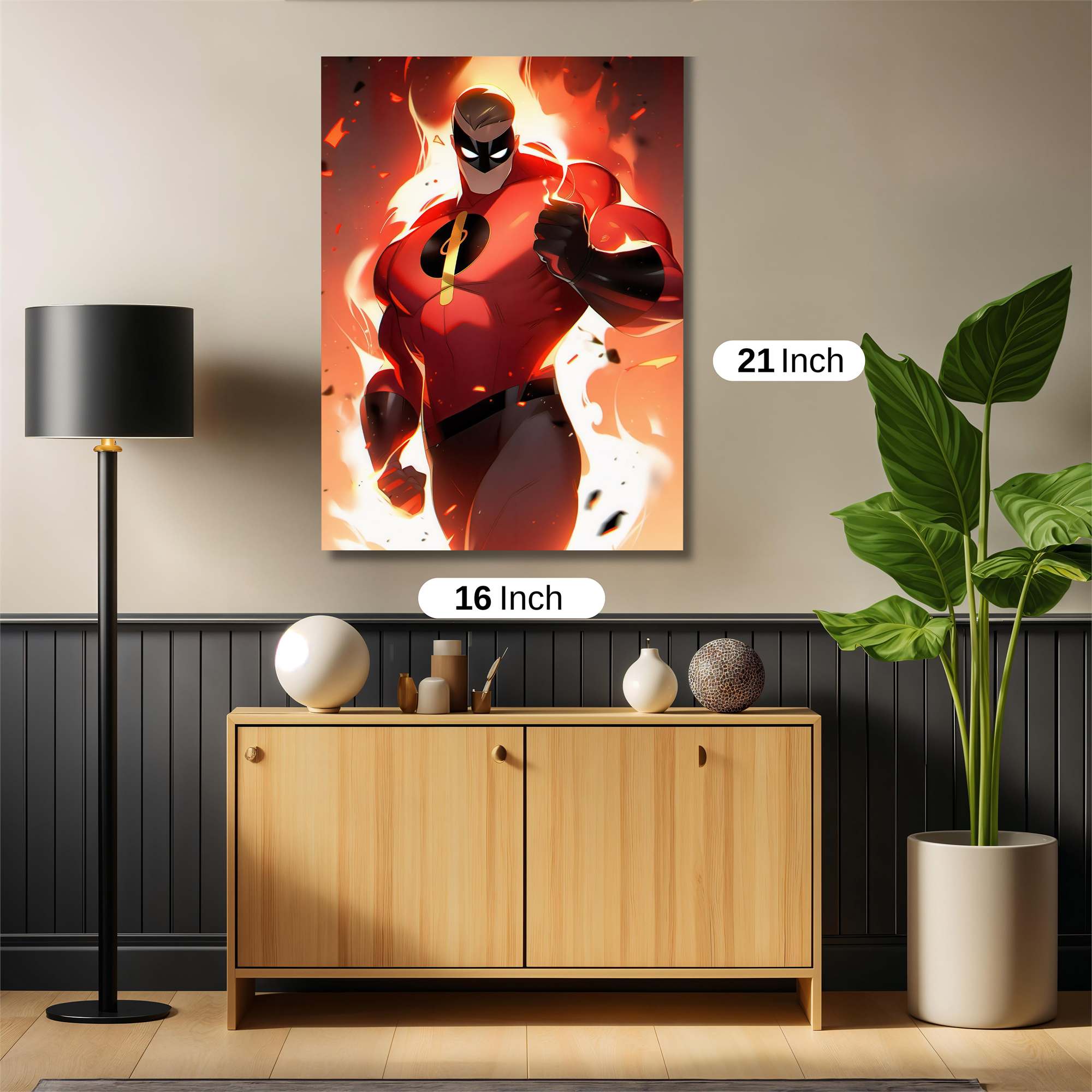 Incredible Blaze Safe Wall Magnetic / M