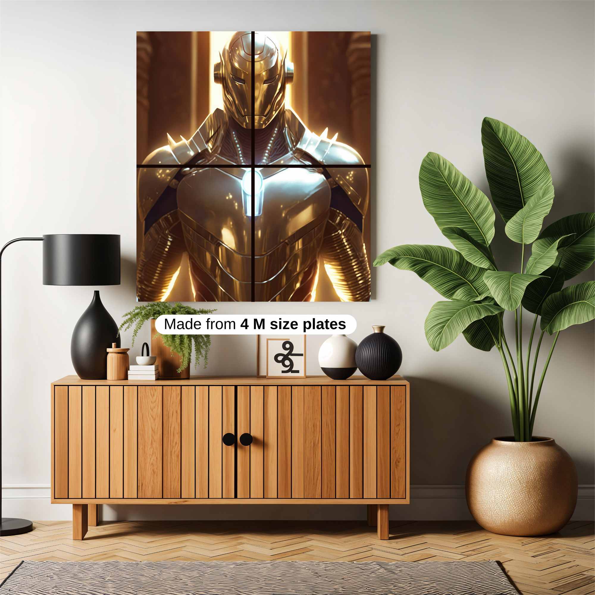 Golden Sentinel Safe Wall Magnetic / M