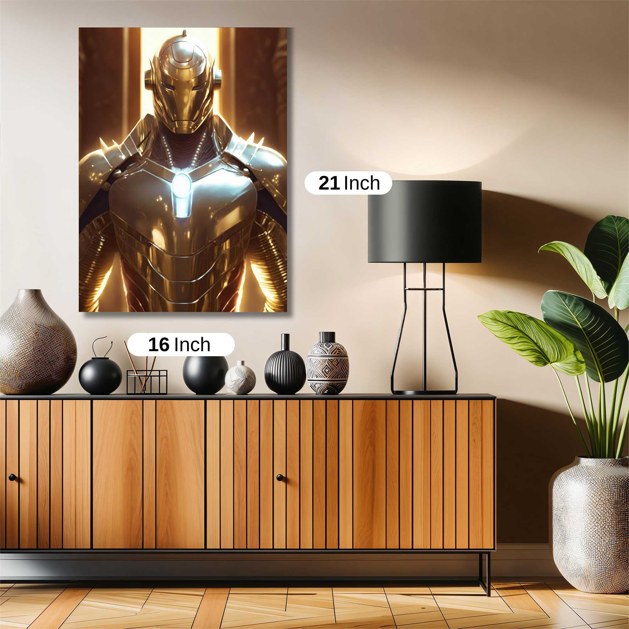 Golden Sentinel Safe Wall Magnetic / M