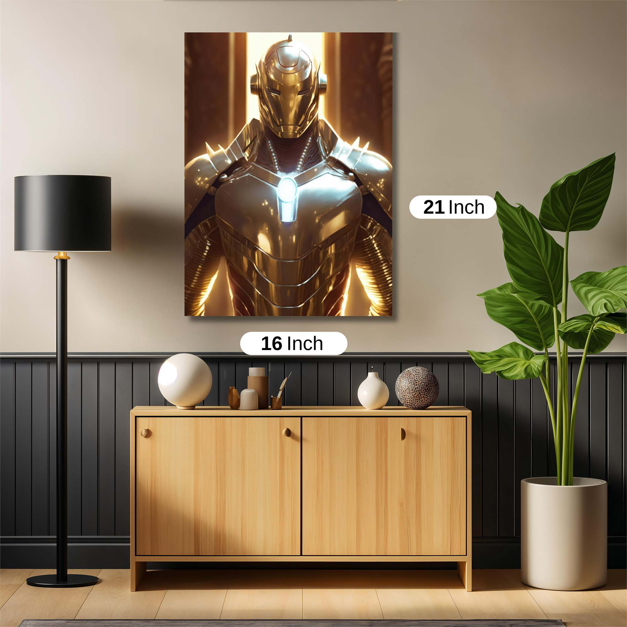 Golden Sentinel Safe Wall Magnetic / M