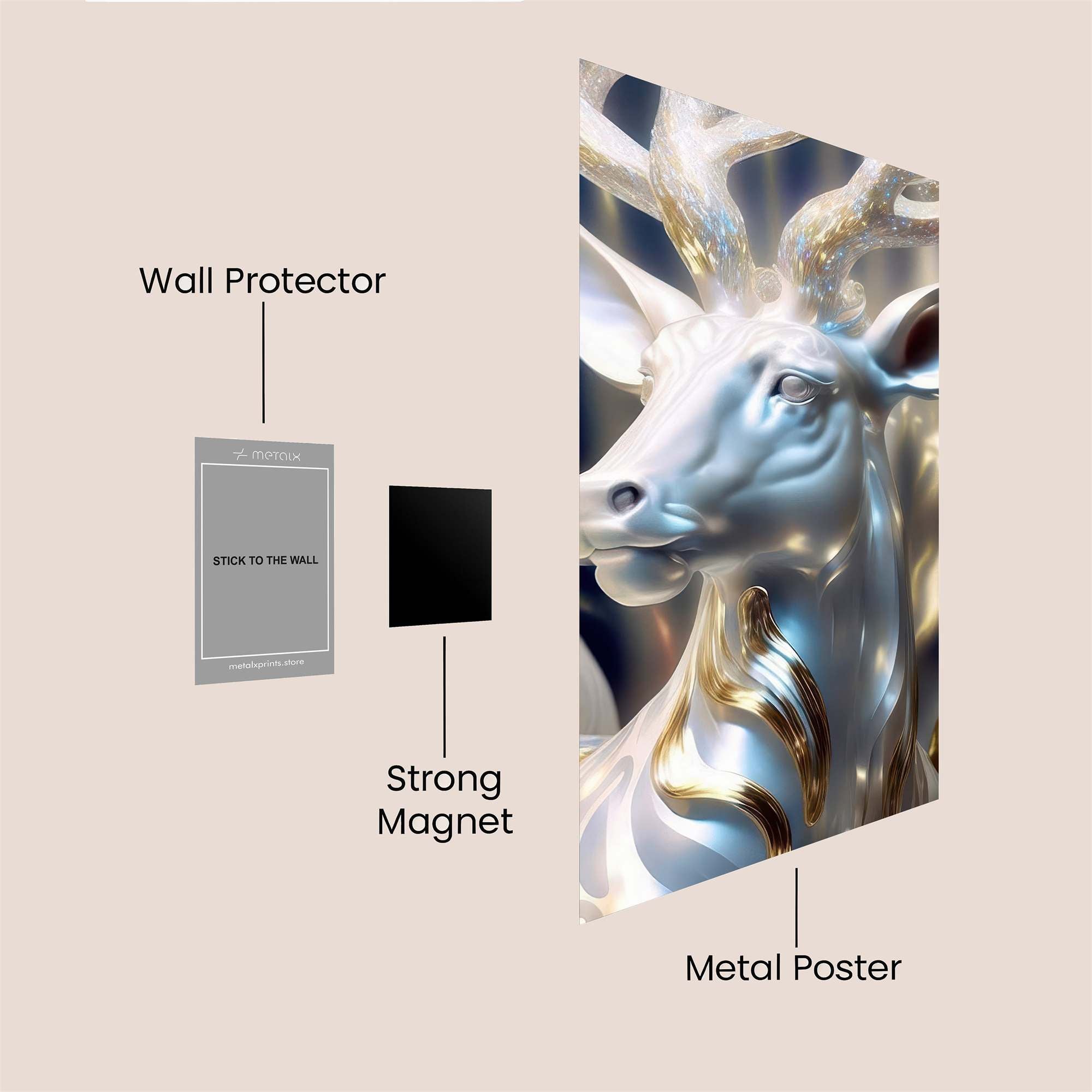 Enchanted Grace Safe Wall Magnetic / M