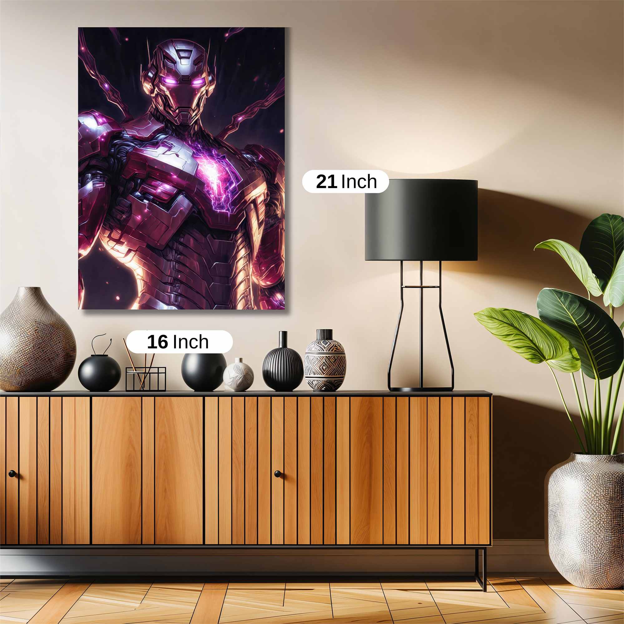 Violet Sentinel Safe Wall Magnetic / M