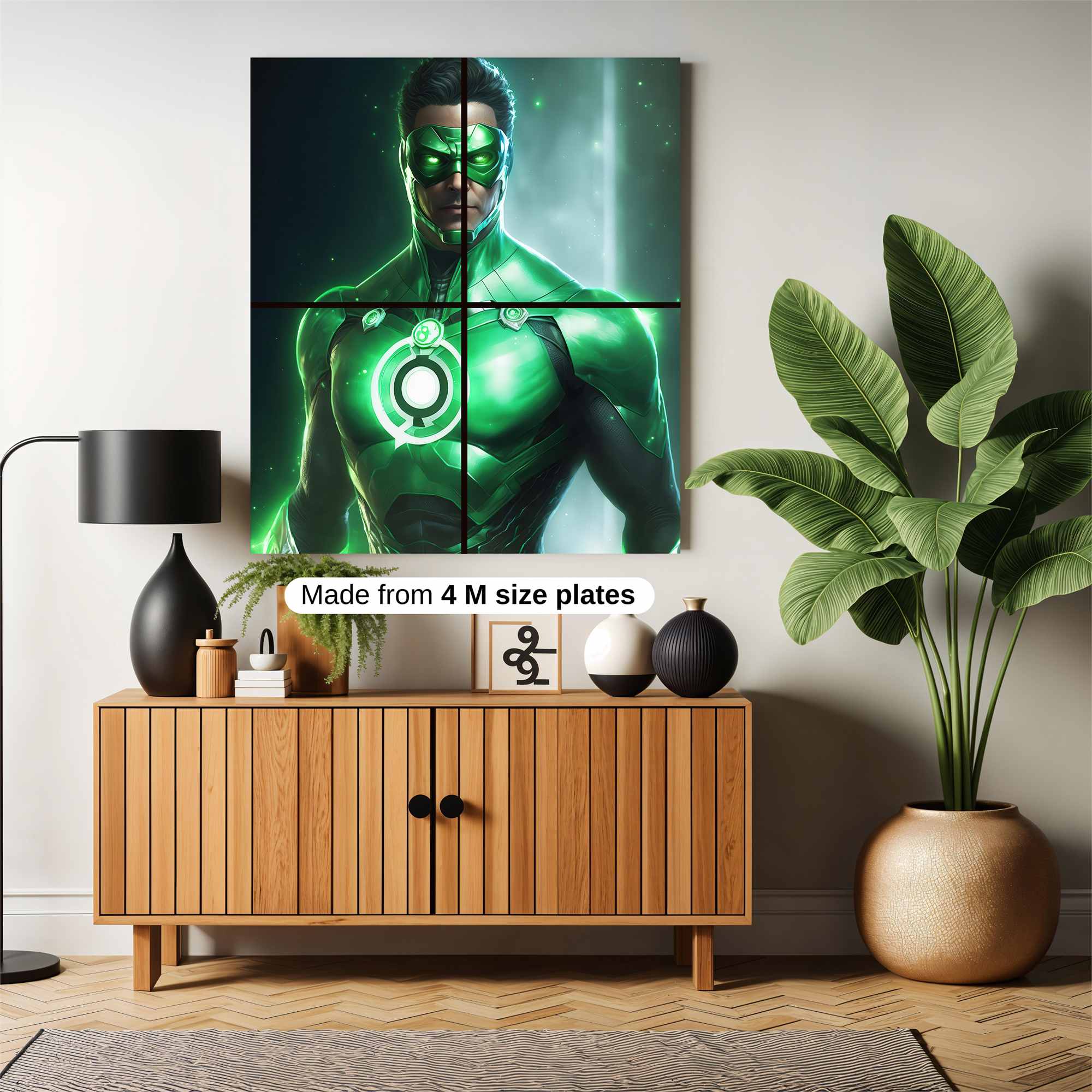 Emerald Radiance Safe Wall Magnetic / M