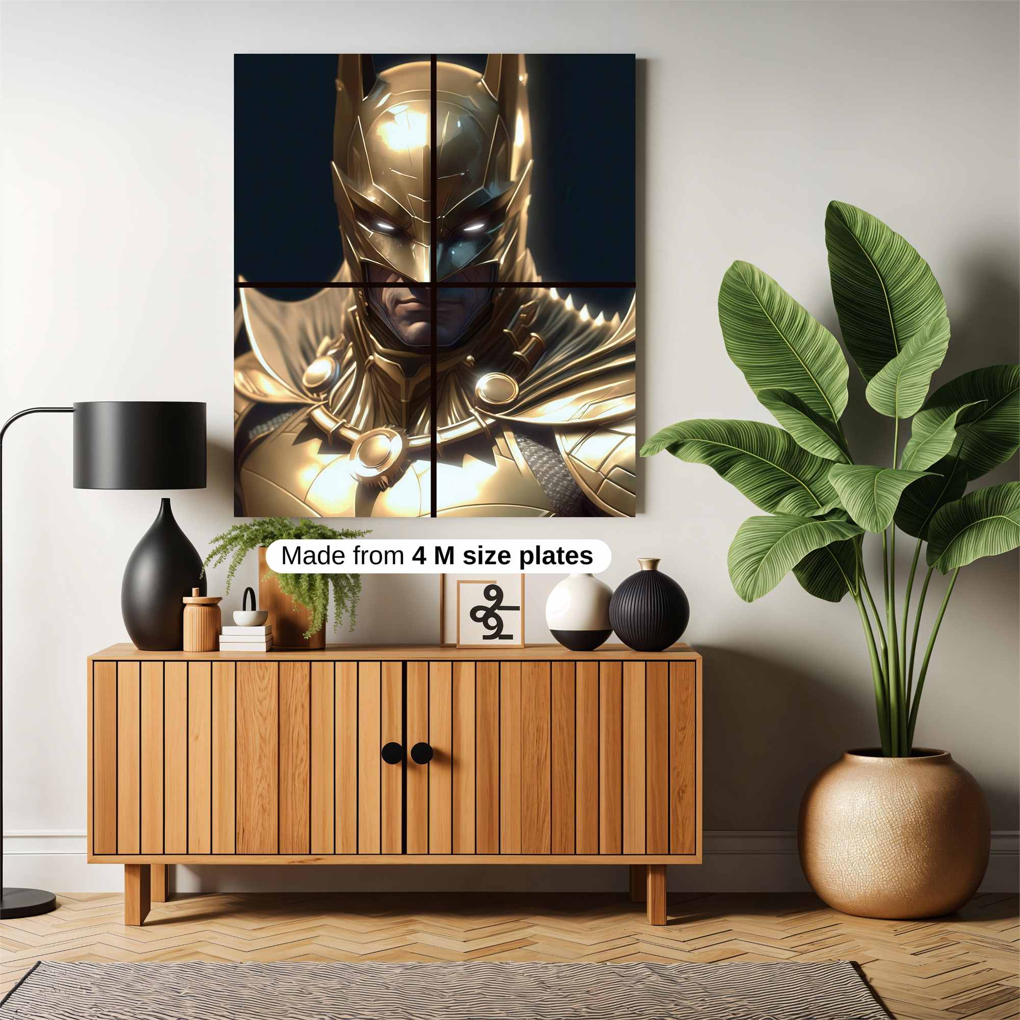 Golden Knight Safe Wall Magnetic / M