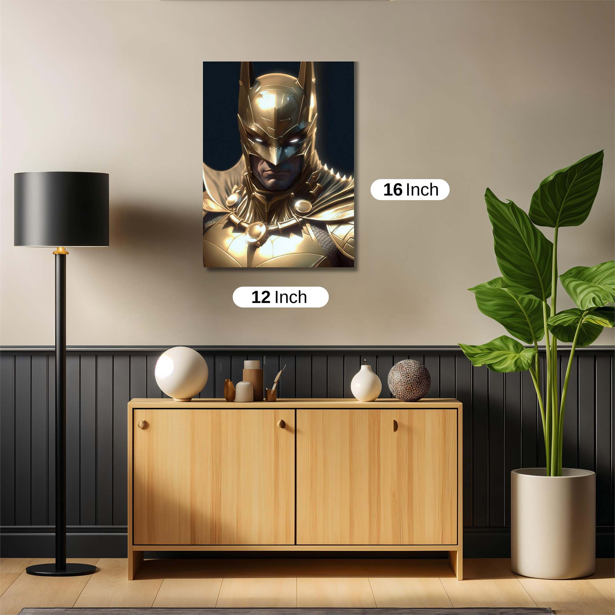 Golden Knight Safe Wall Magnetic / M