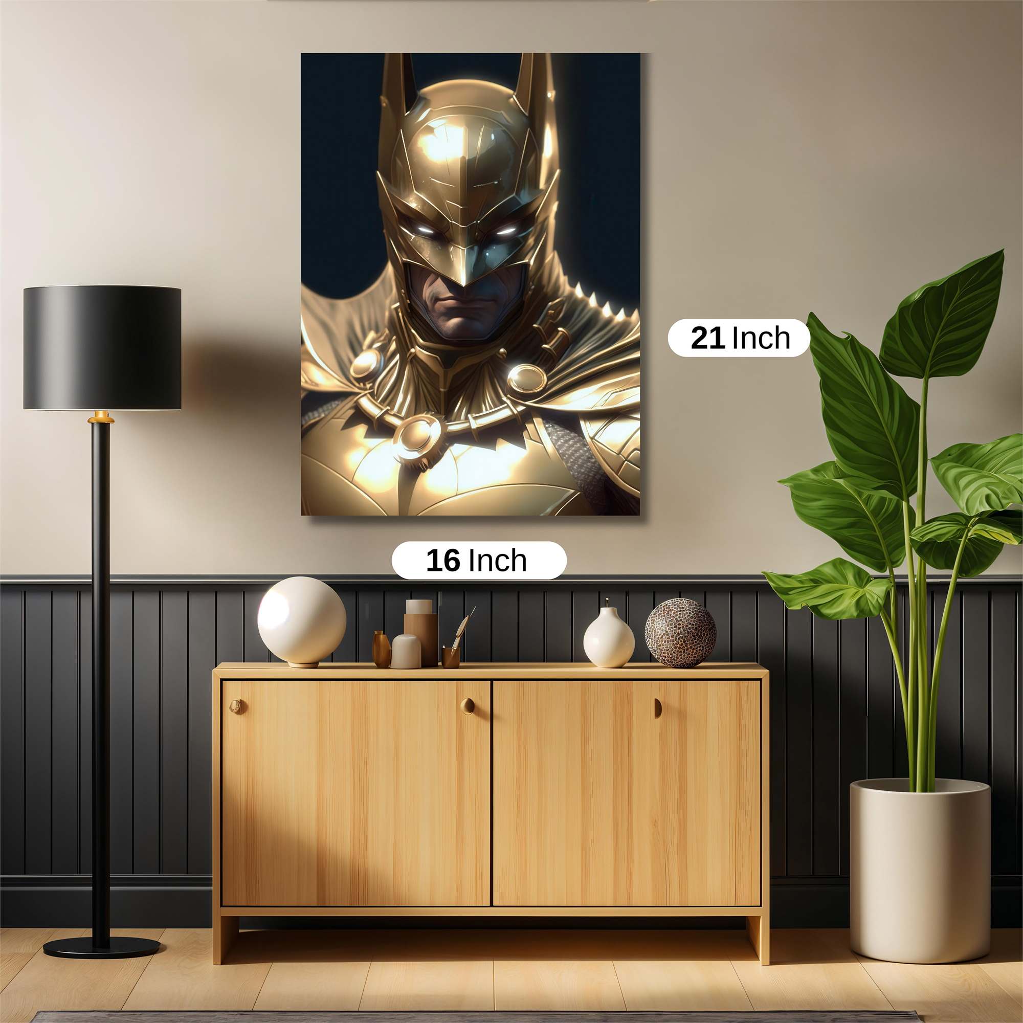 Golden Knight Safe Wall Magnetic / M