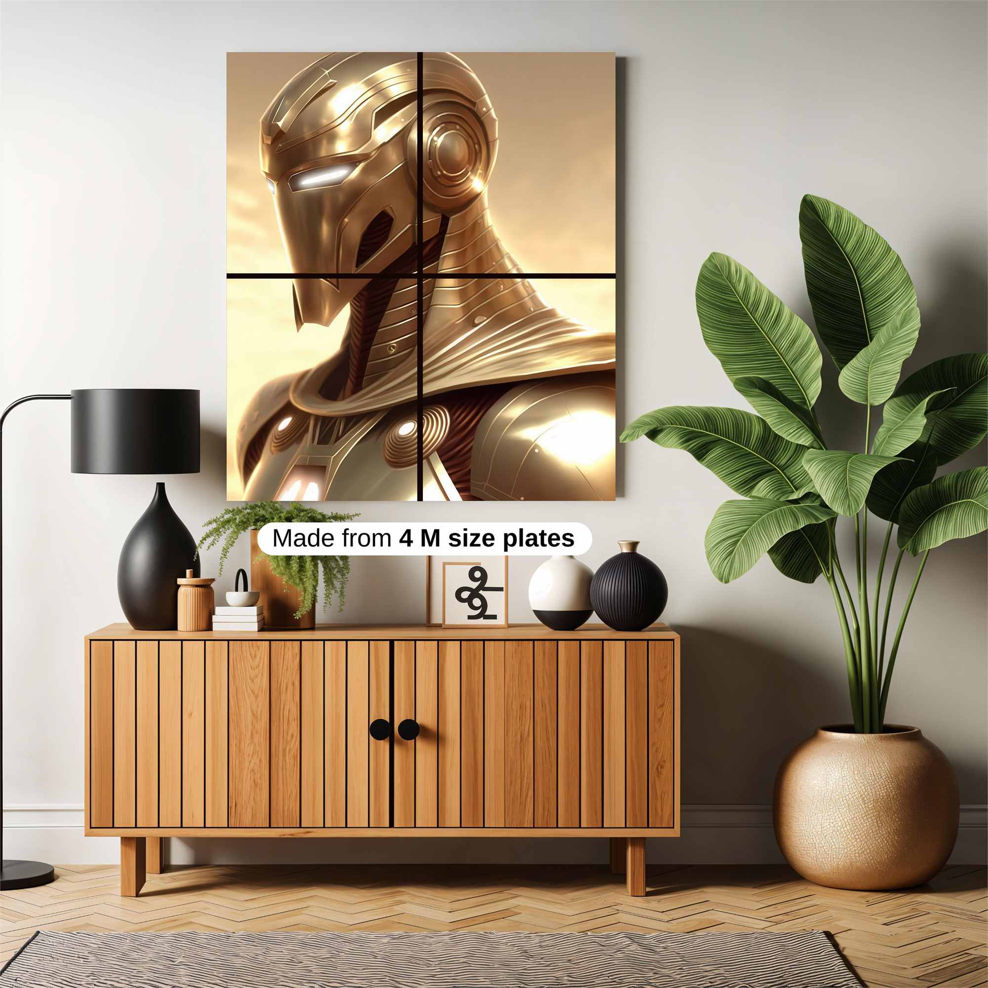 Golden Sentinel Safe Wall Magnetic / M