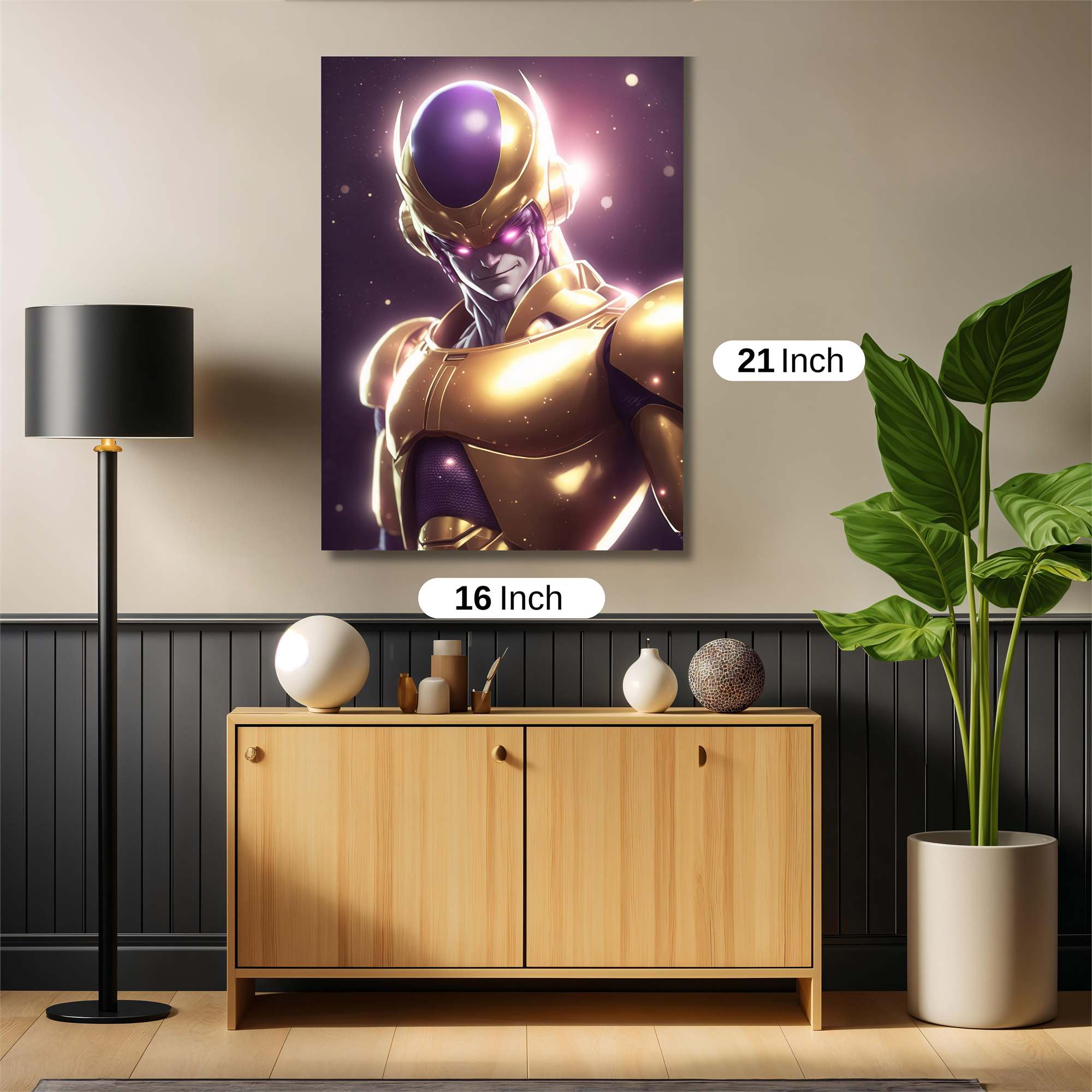 Frieza Illumination Safe Wall Magnetic / M
