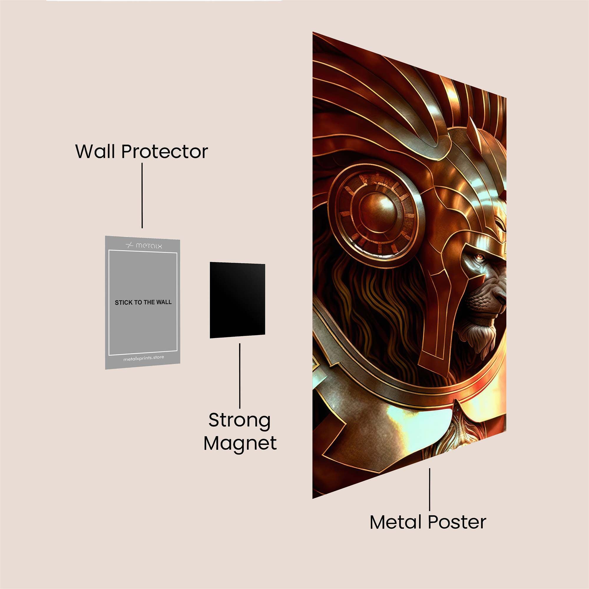 Regal Ferocity Safe Wall Magnetic / M