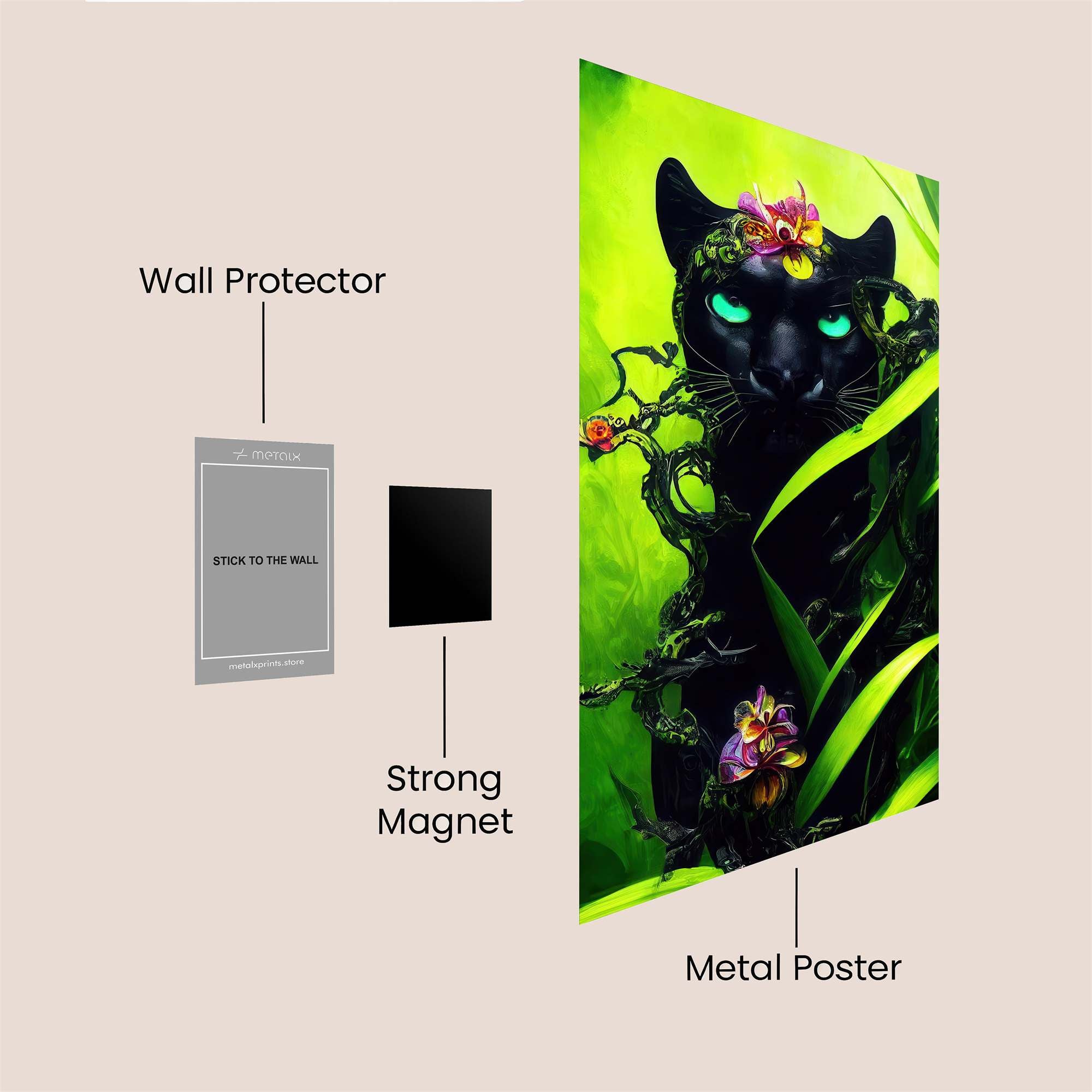 Panther Enigma Safe Wall Magnetic / M