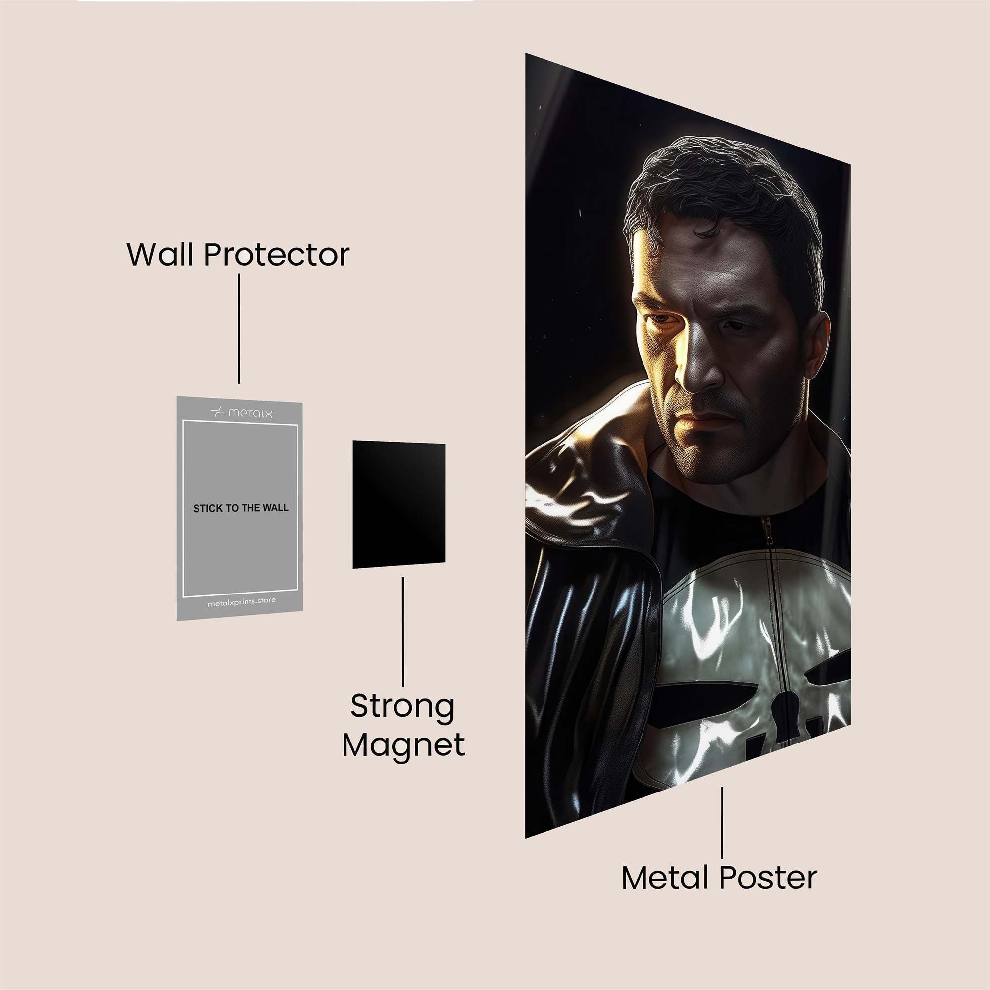 Punisher Brooding Safe Wall Magnetic / M