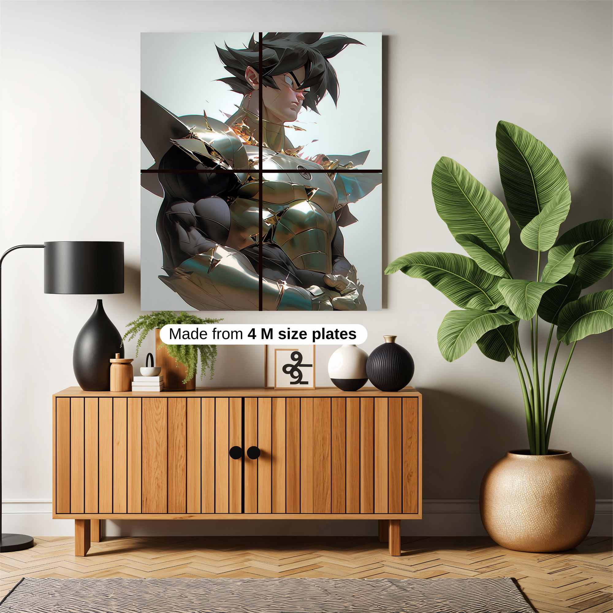 Saiyan Majesty Safe Wall Magnetic / M