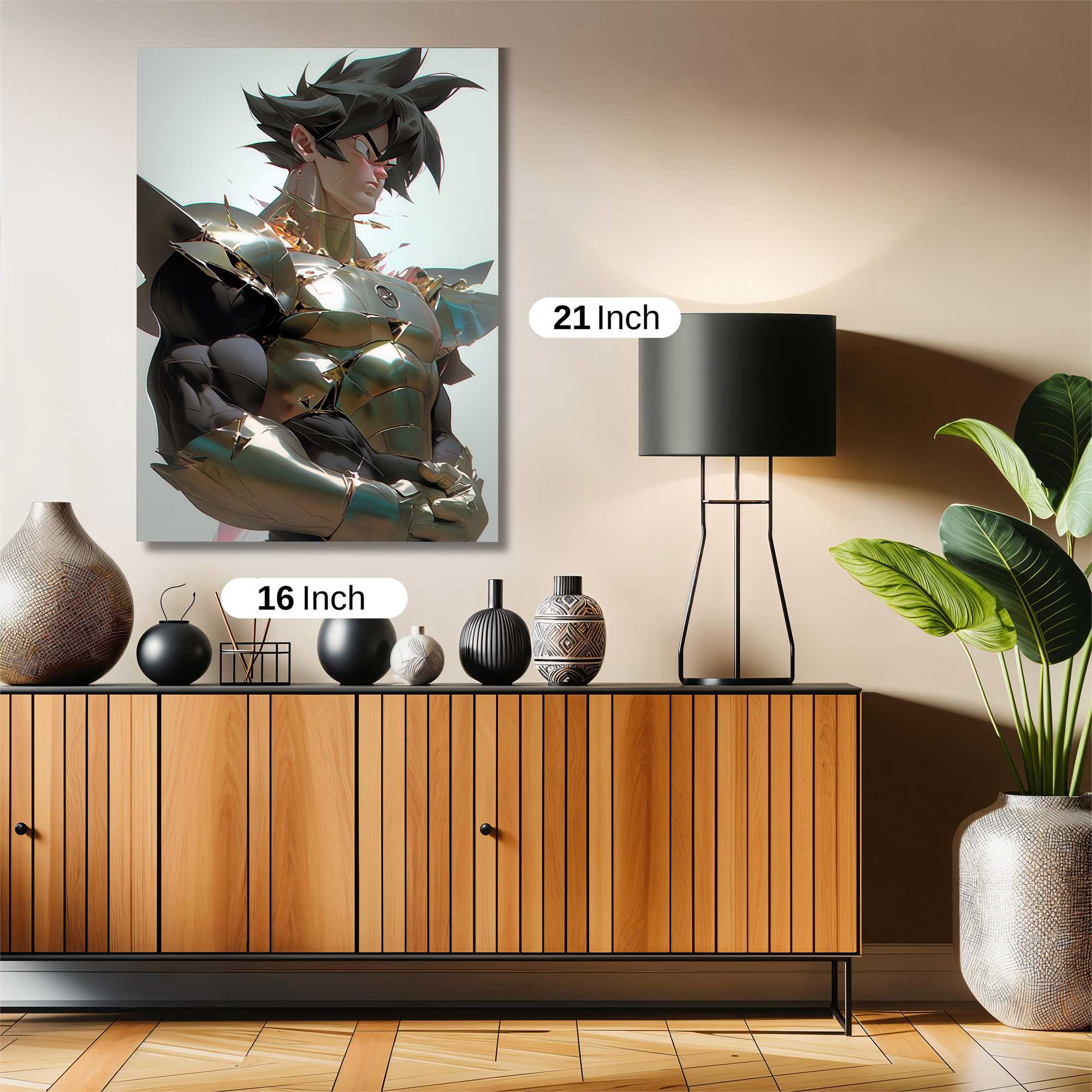 Saiyan Majesty Safe Wall Magnetic / M