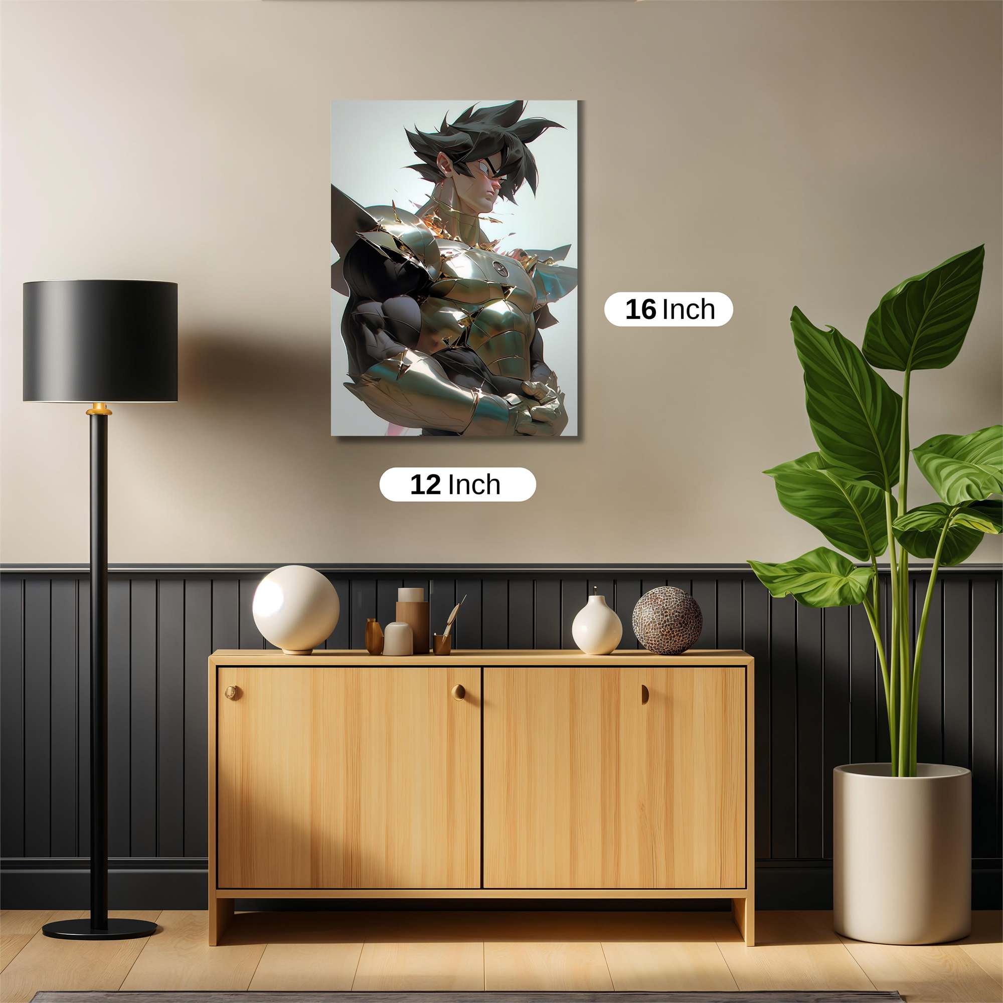 Saiyan Majesty Safe Wall Magnetic / M