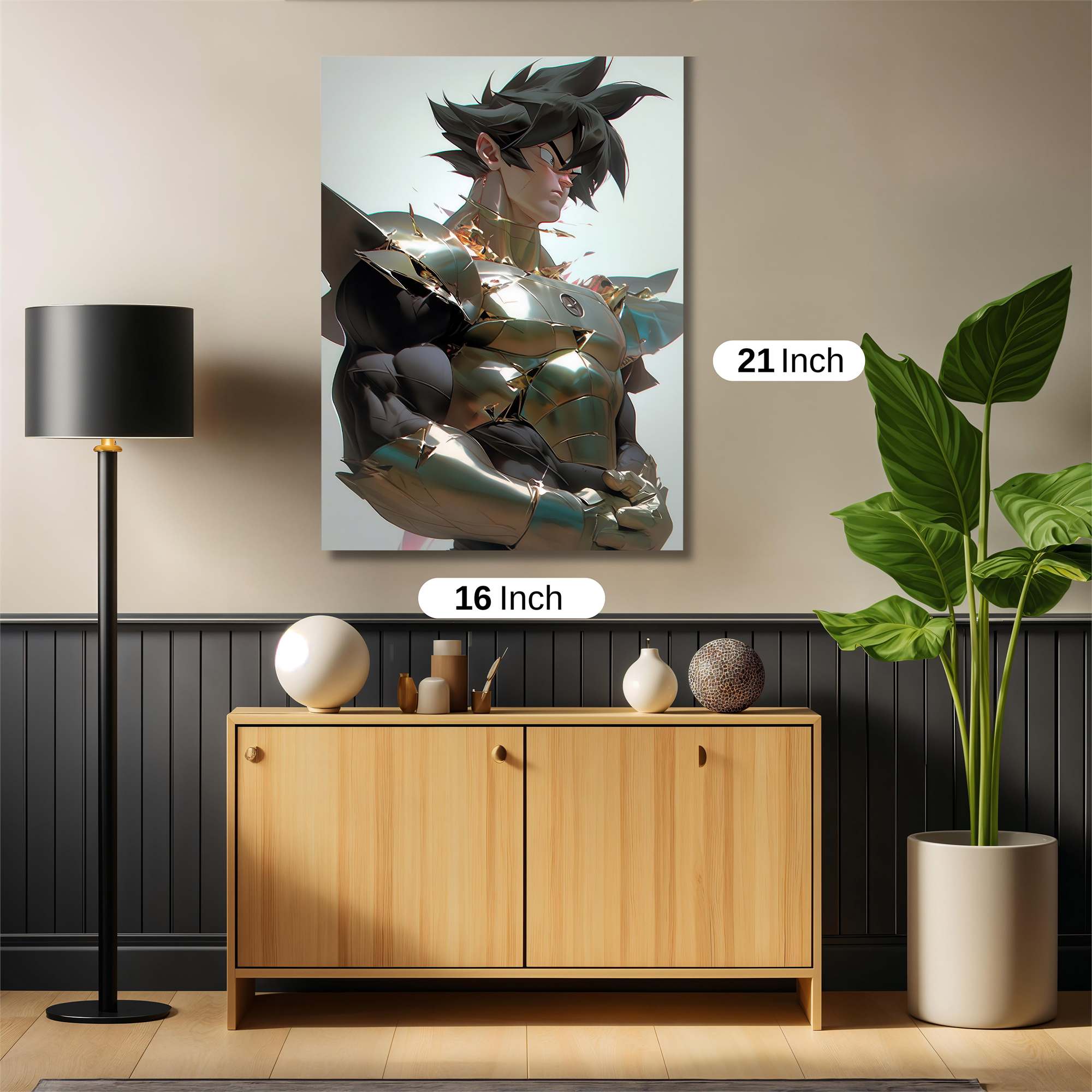 Saiyan Majesty Safe Wall Magnetic / M