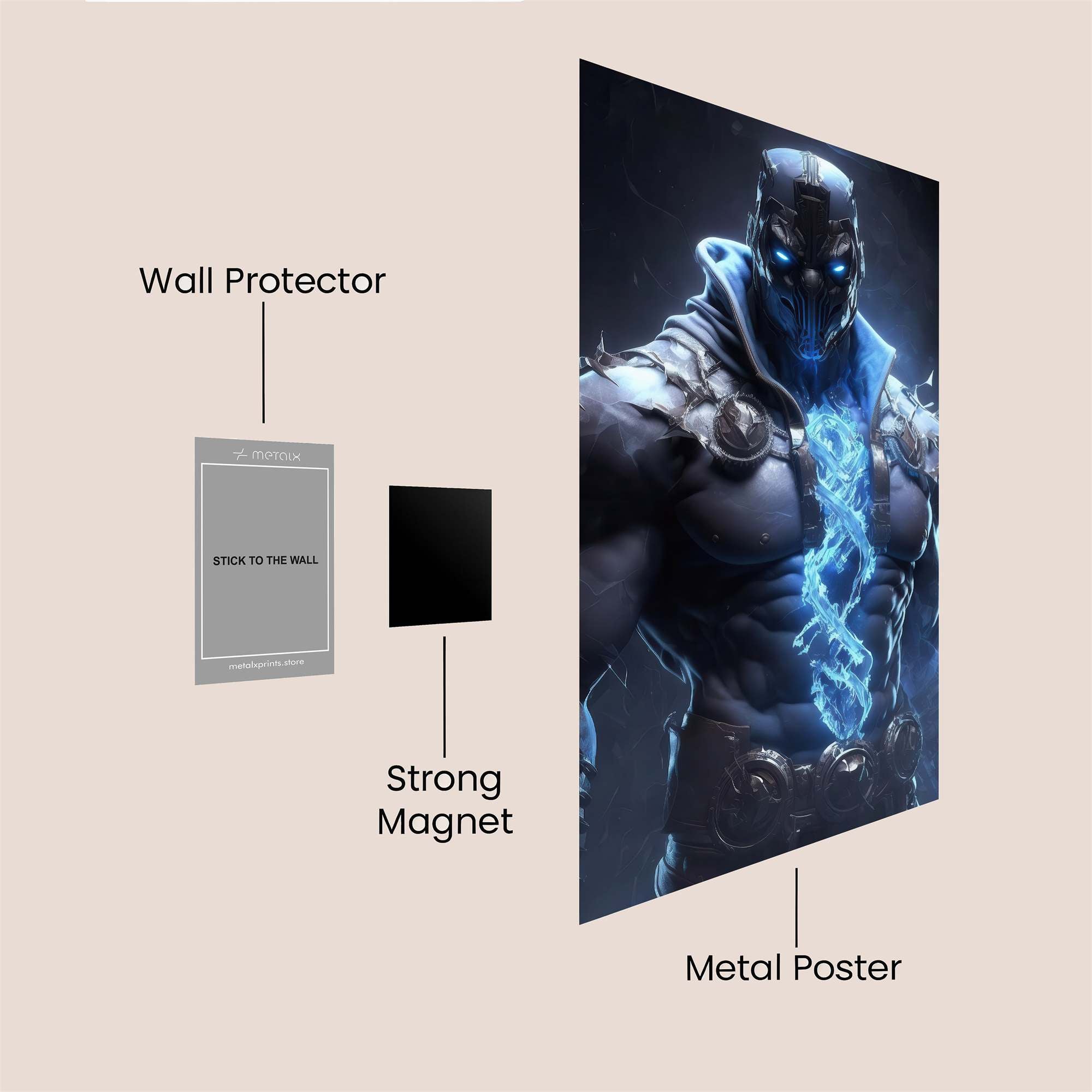Sub-Zero Luminosity Safe Wall Magnetic / M