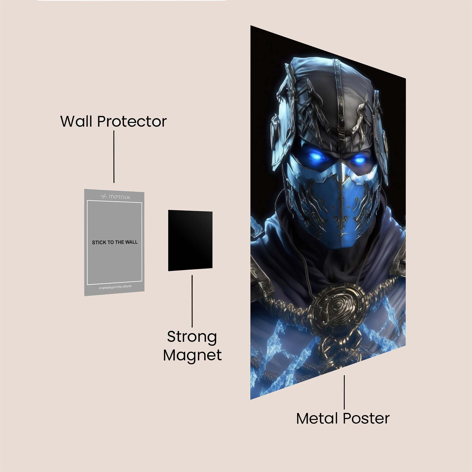 Sub-Zero Majesty Safe Wall Magnetic / M