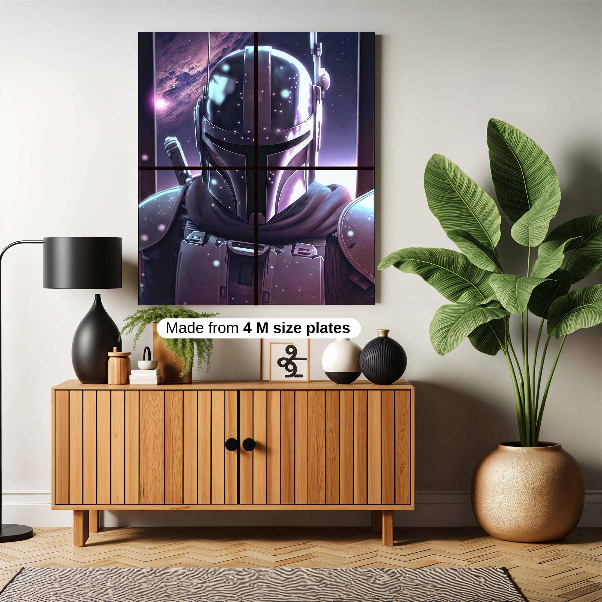 Mandalorian Odyssey Safe Wall Magnetic / M