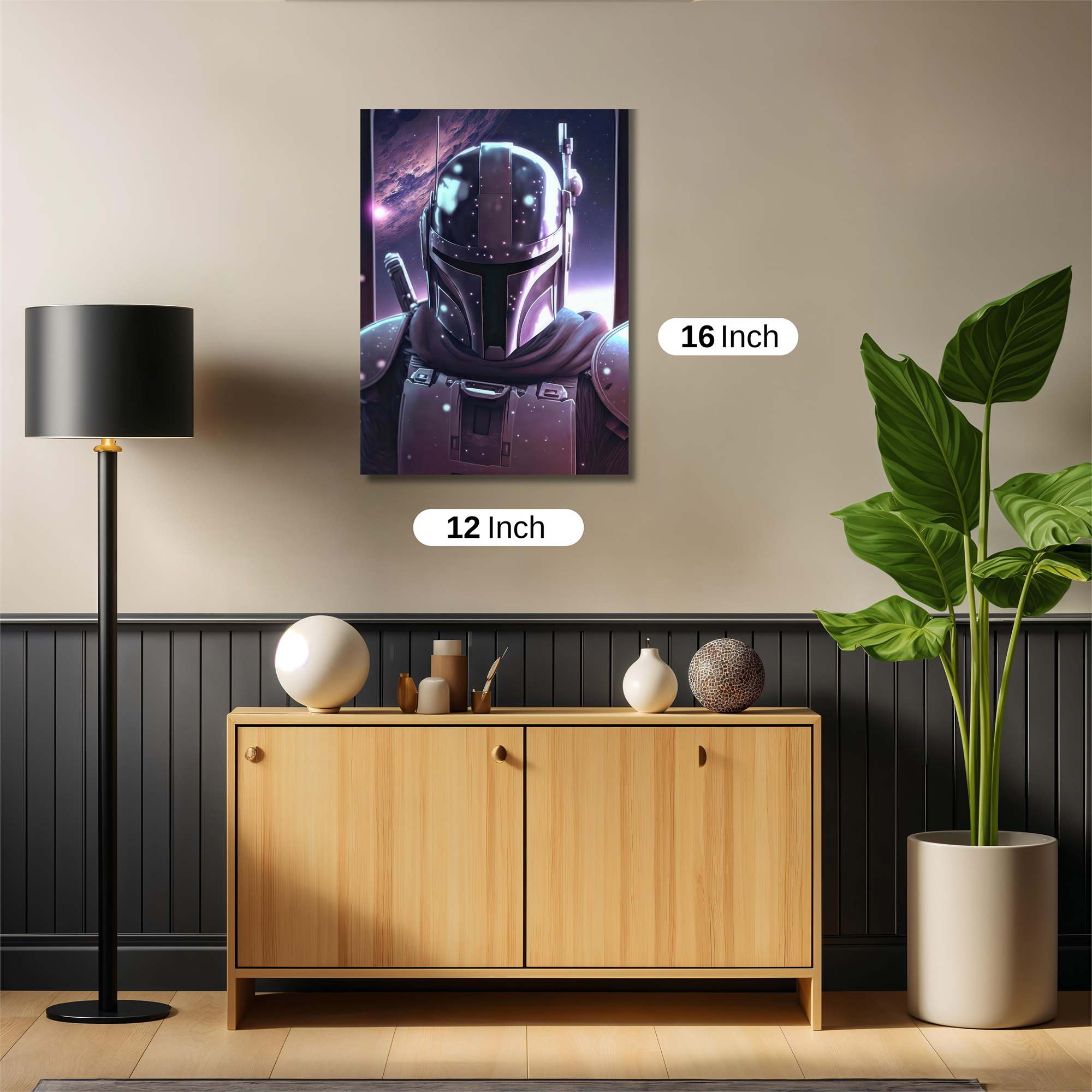 Mandalorian Odyssey Safe Wall Magnetic / M
