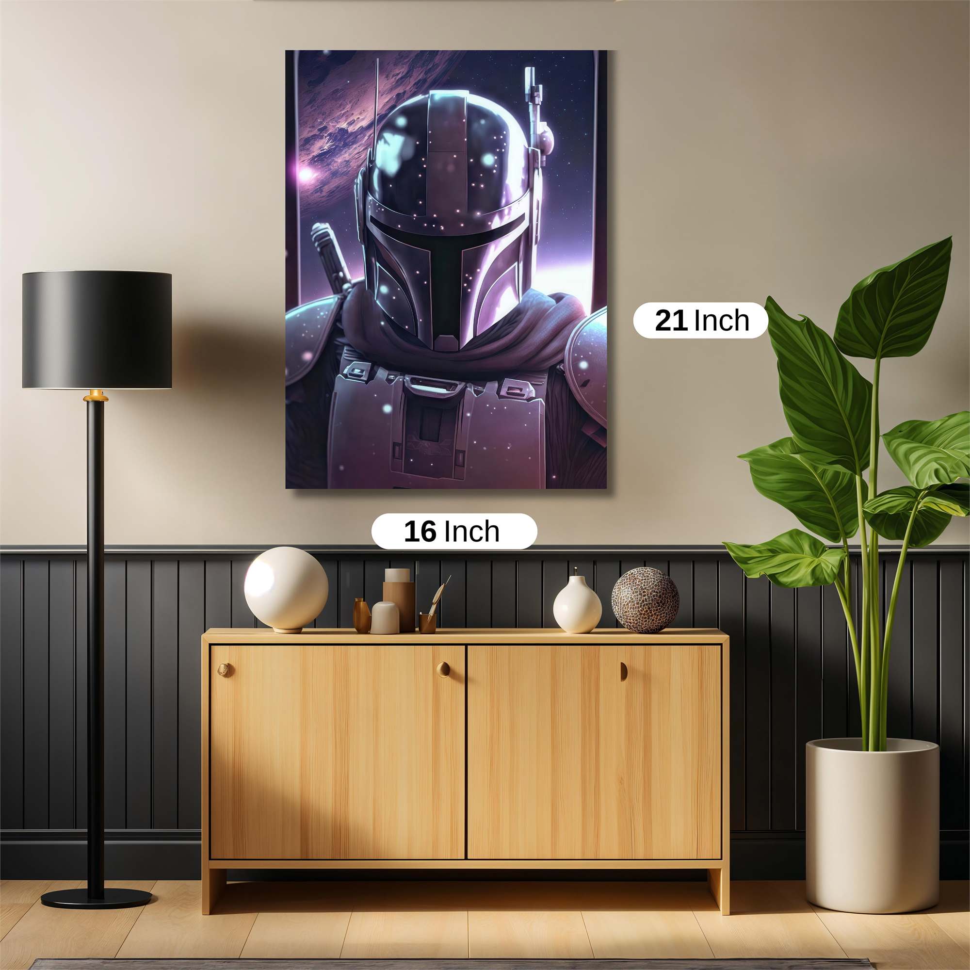 Mandalorian Odyssey Safe Wall Magnetic / M
