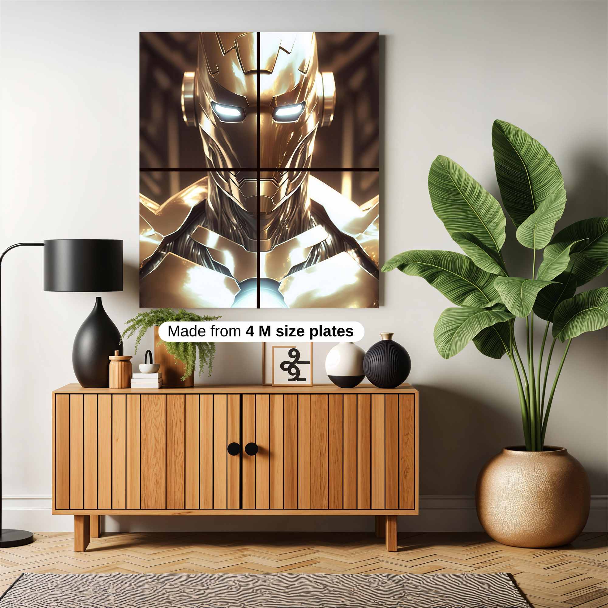 Golden Sentinel Safe Wall Magnetic / M