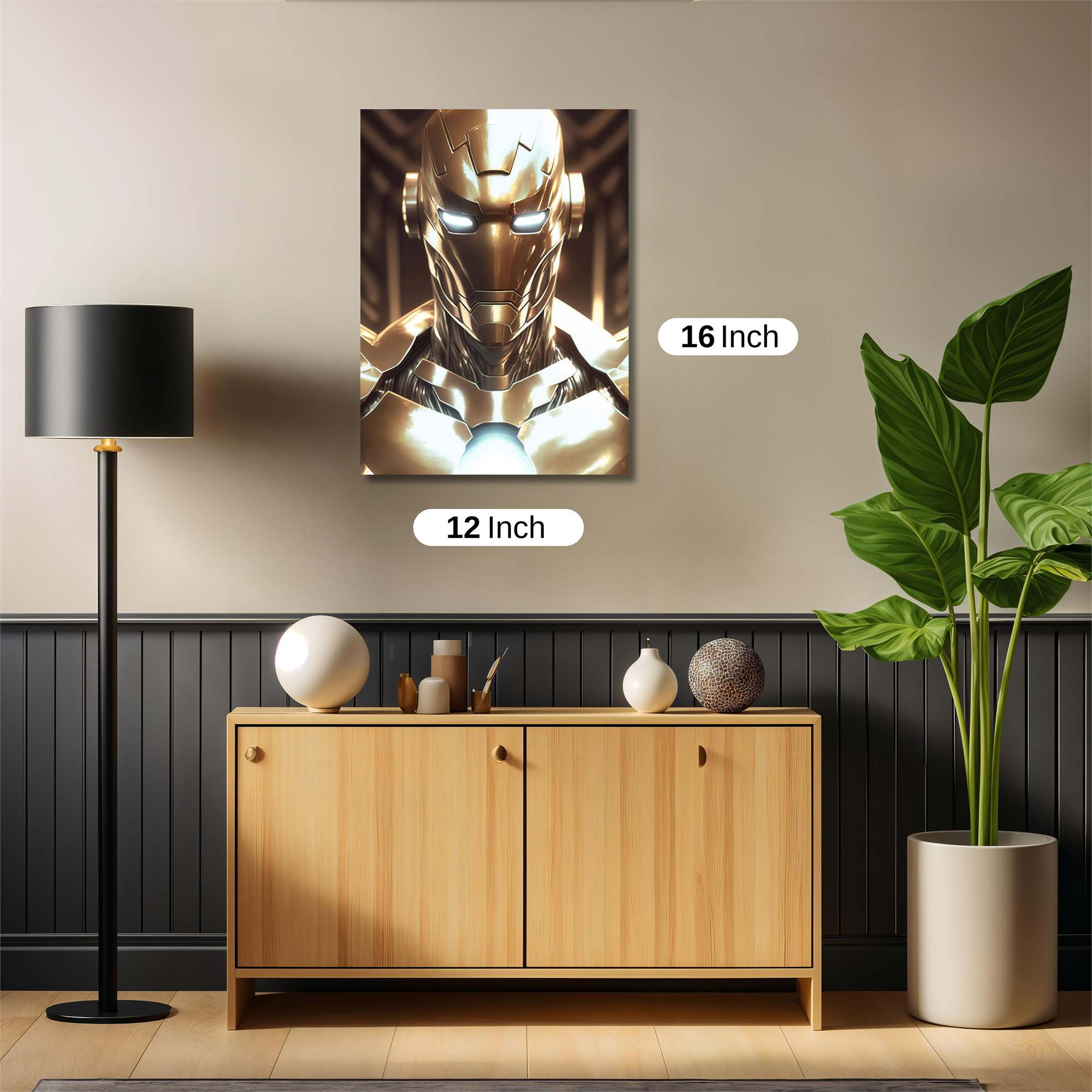 Golden Sentinel Safe Wall Magnetic / M