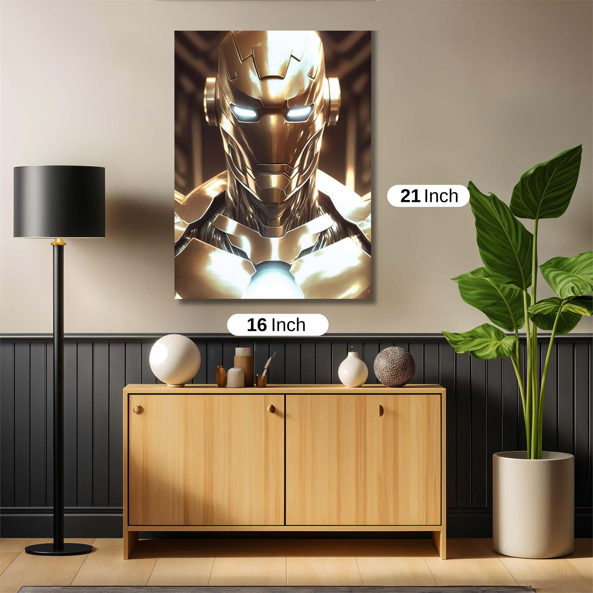 Golden Sentinel Safe Wall Magnetic / M