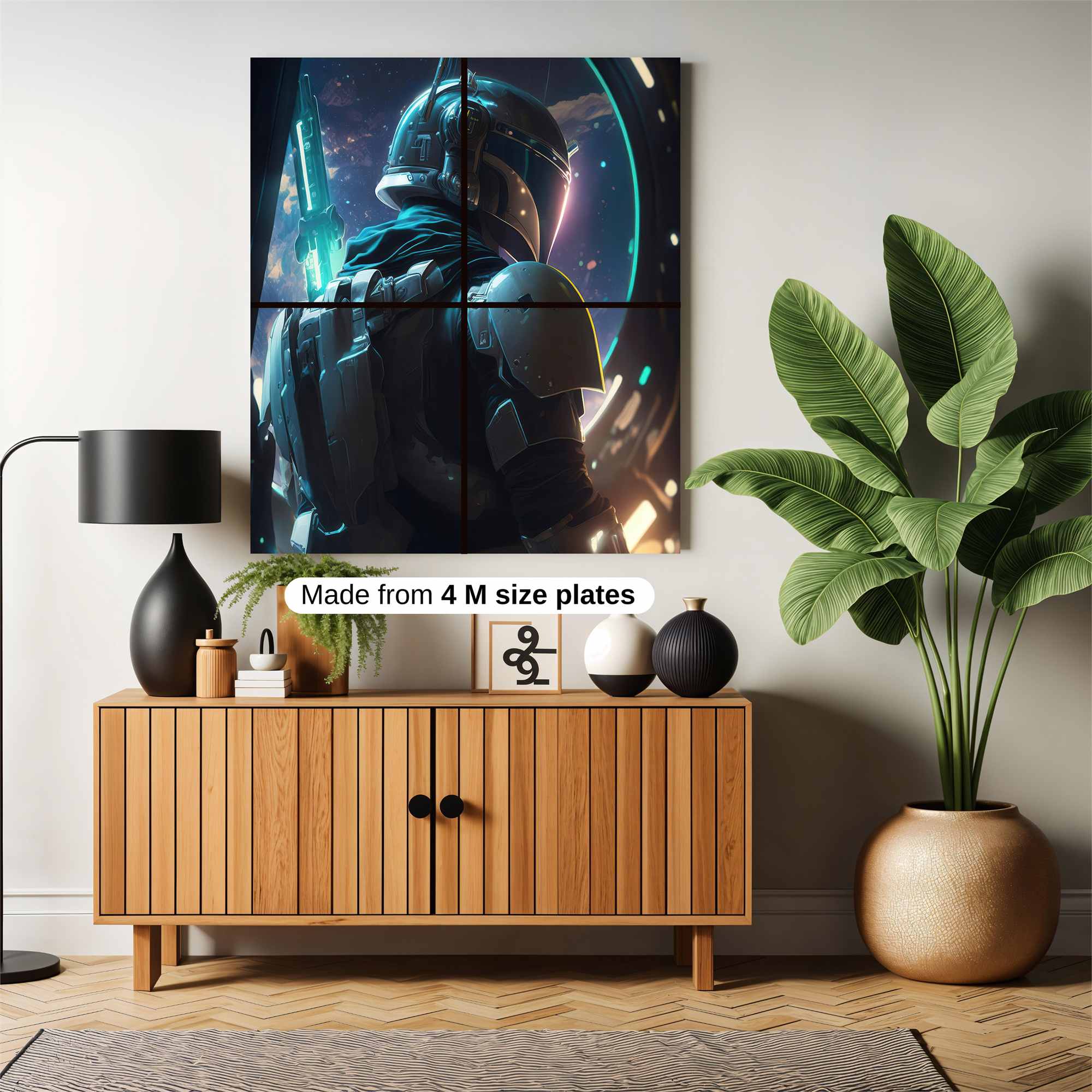 Galactic Vigilance Safe Wall Magnetic / M