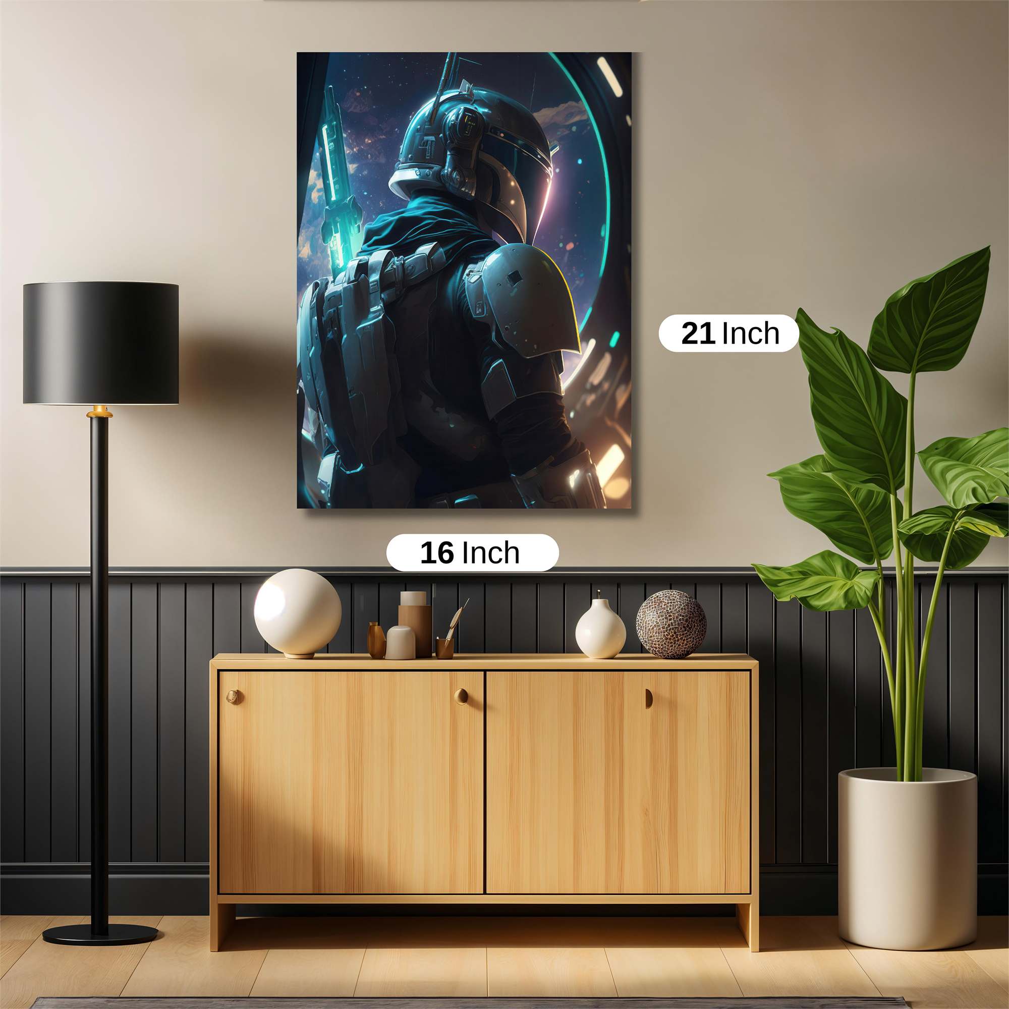 Galactic Vigilance Safe Wall Magnetic / M