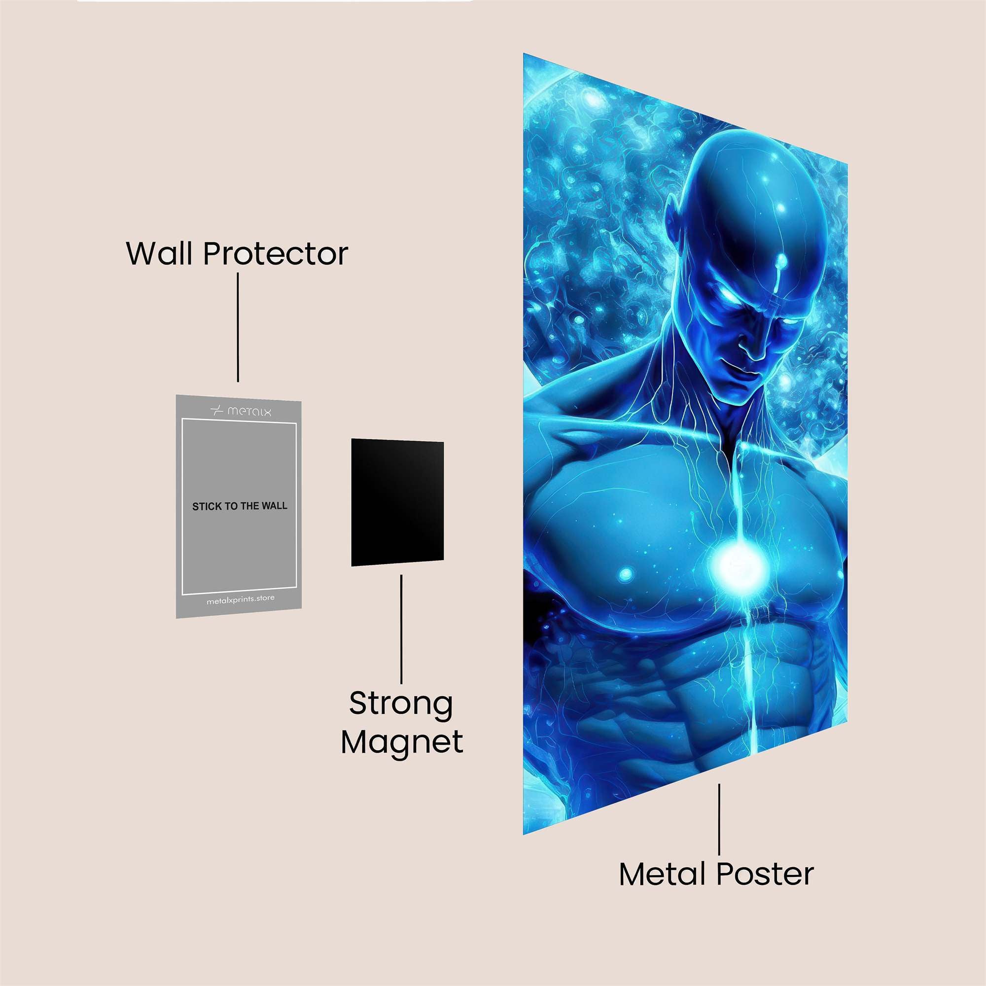 Cosmic Tranquility Safe Wall Magnetic / M