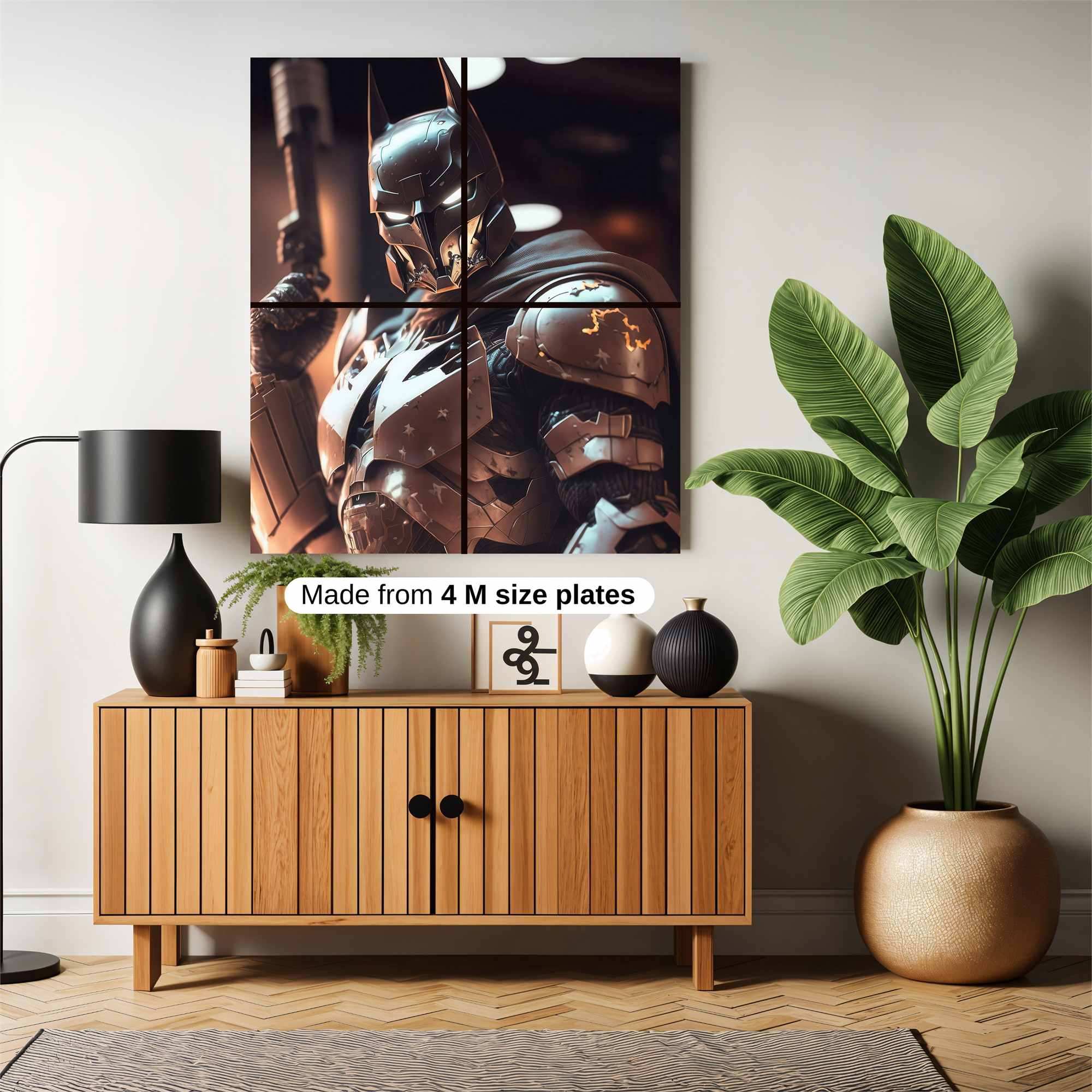 Batman Resolute Safe Wall Magnetic / M