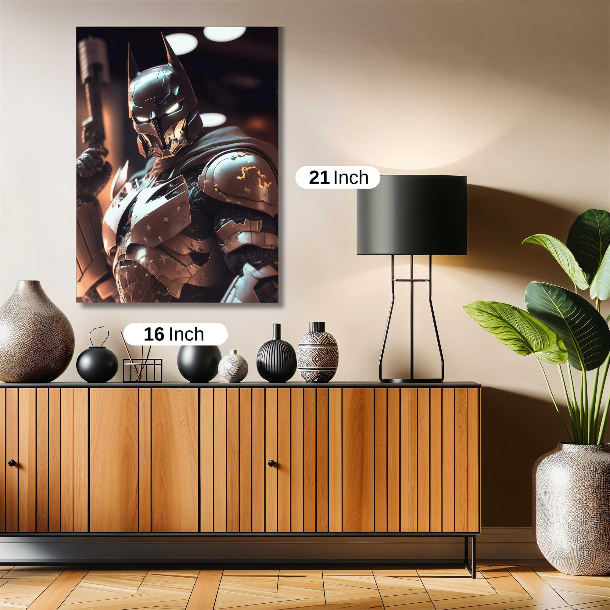 Batman Resolute Safe Wall Magnetic / M