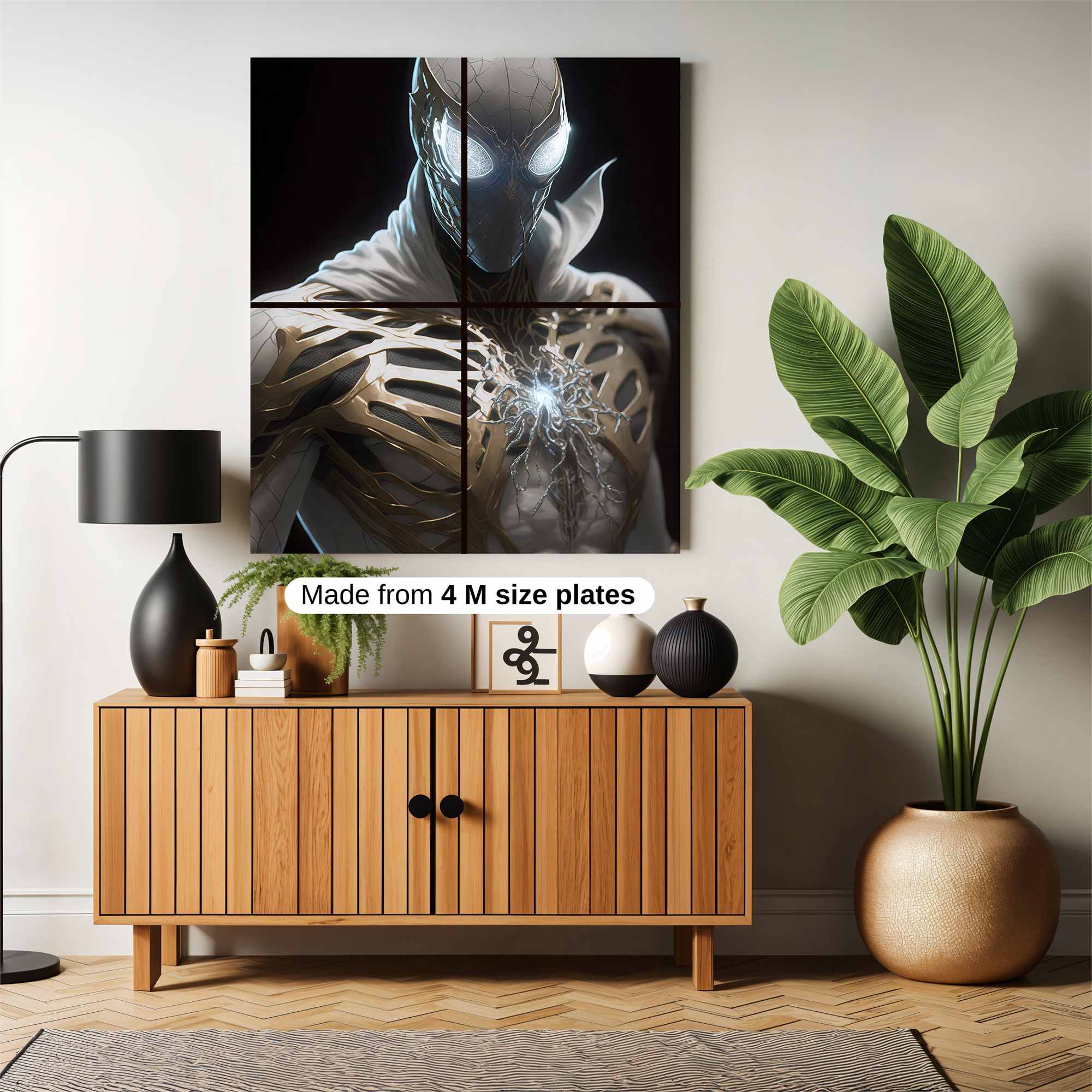 Spider-Luminous Pulse Safe Wall Magnetic / M