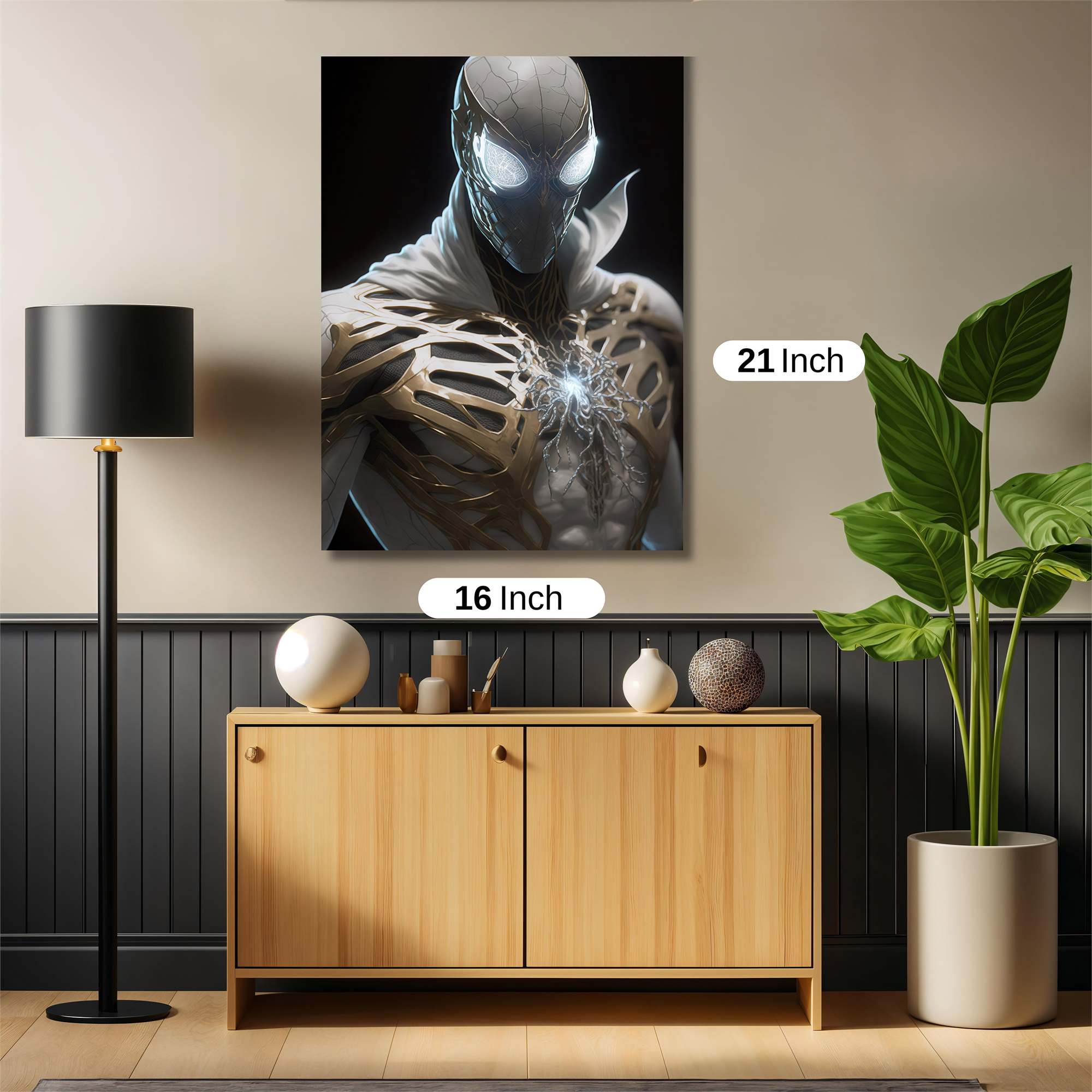 Spider-Luminous Pulse Safe Wall Magnetic / M