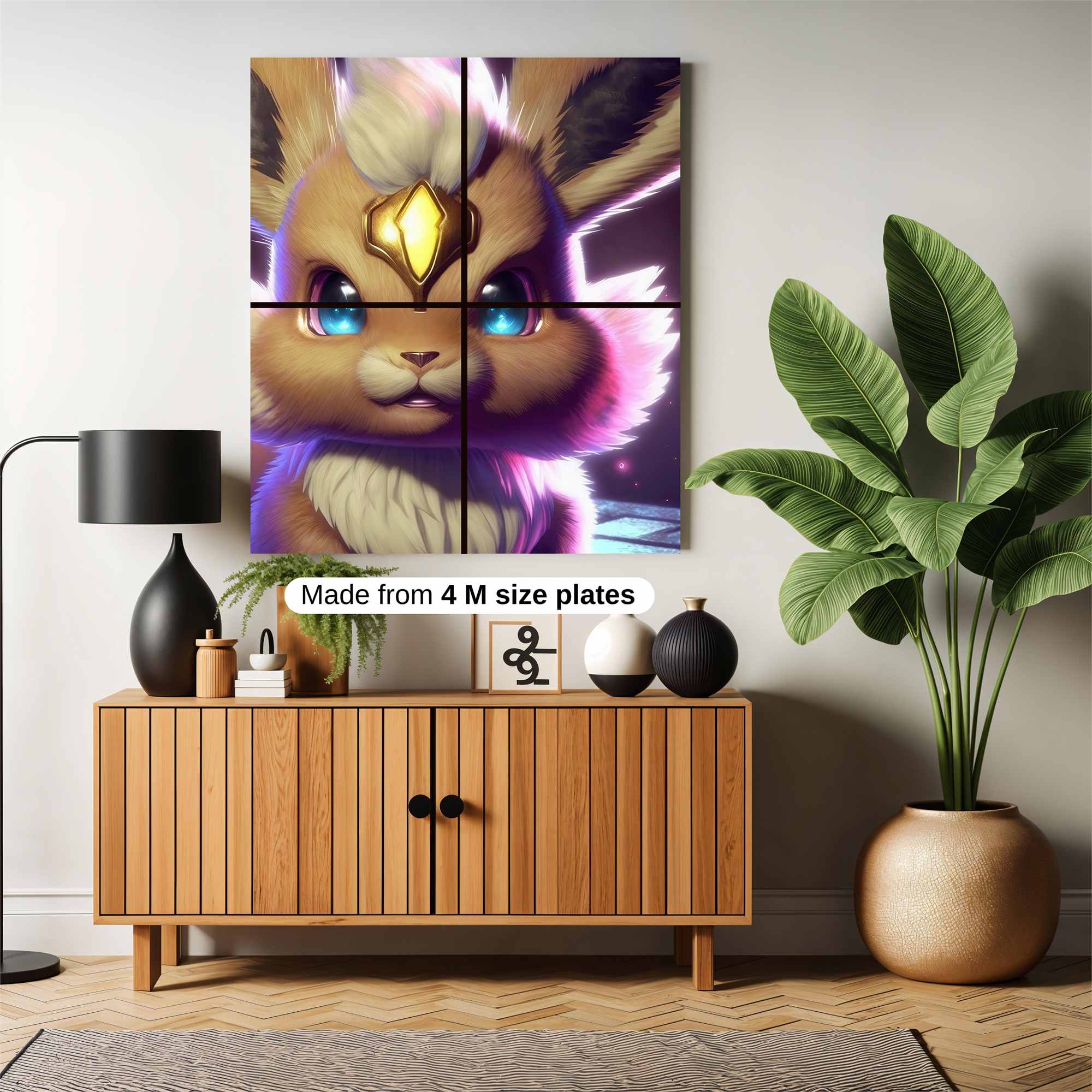 Eevee Enchantment Safe Wall Magnetic / M