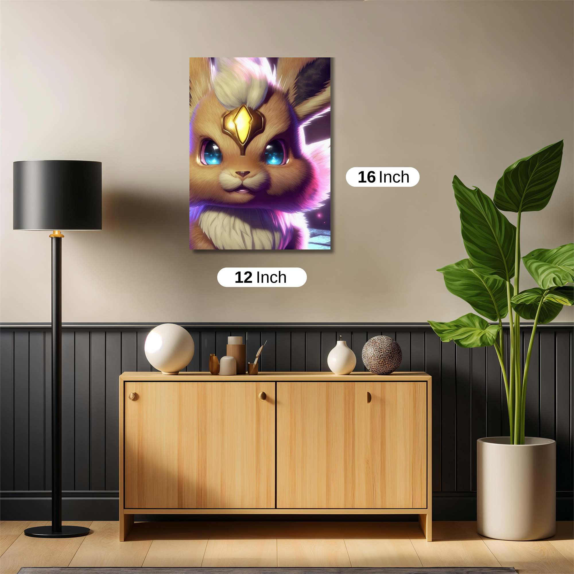 Eevee Enchantment Safe Wall Magnetic / M