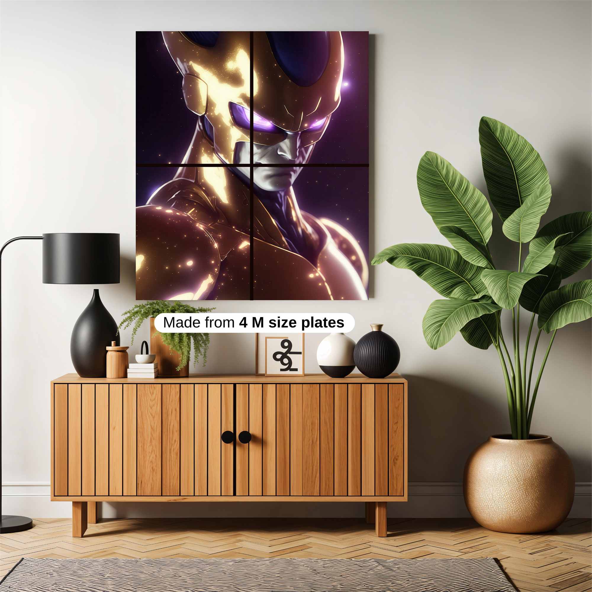 Golden Powerstorm Safe Wall Magnetic / M