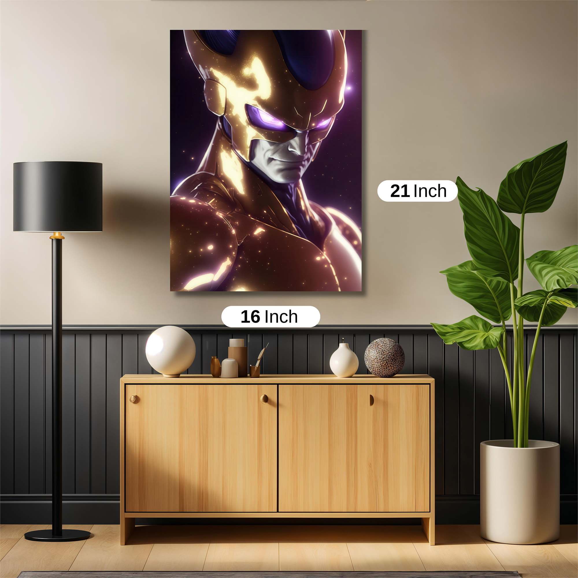 Golden Powerstorm Safe Wall Magnetic / M