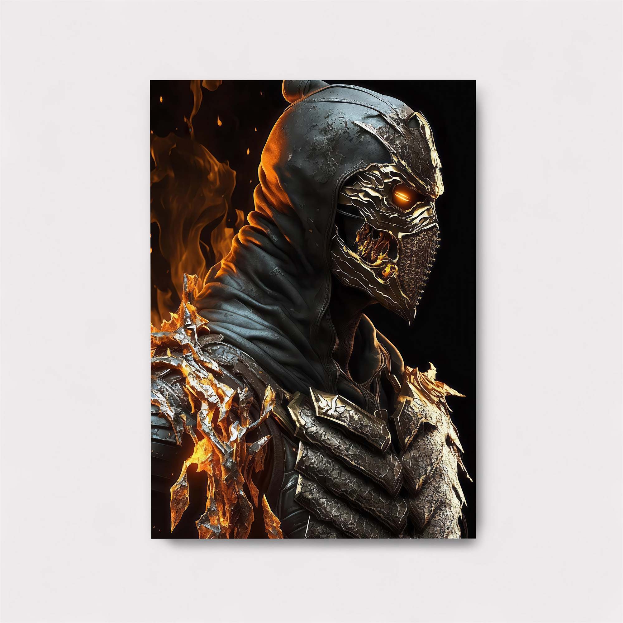 Inferno Warrior Safe Wall Magnetic / M