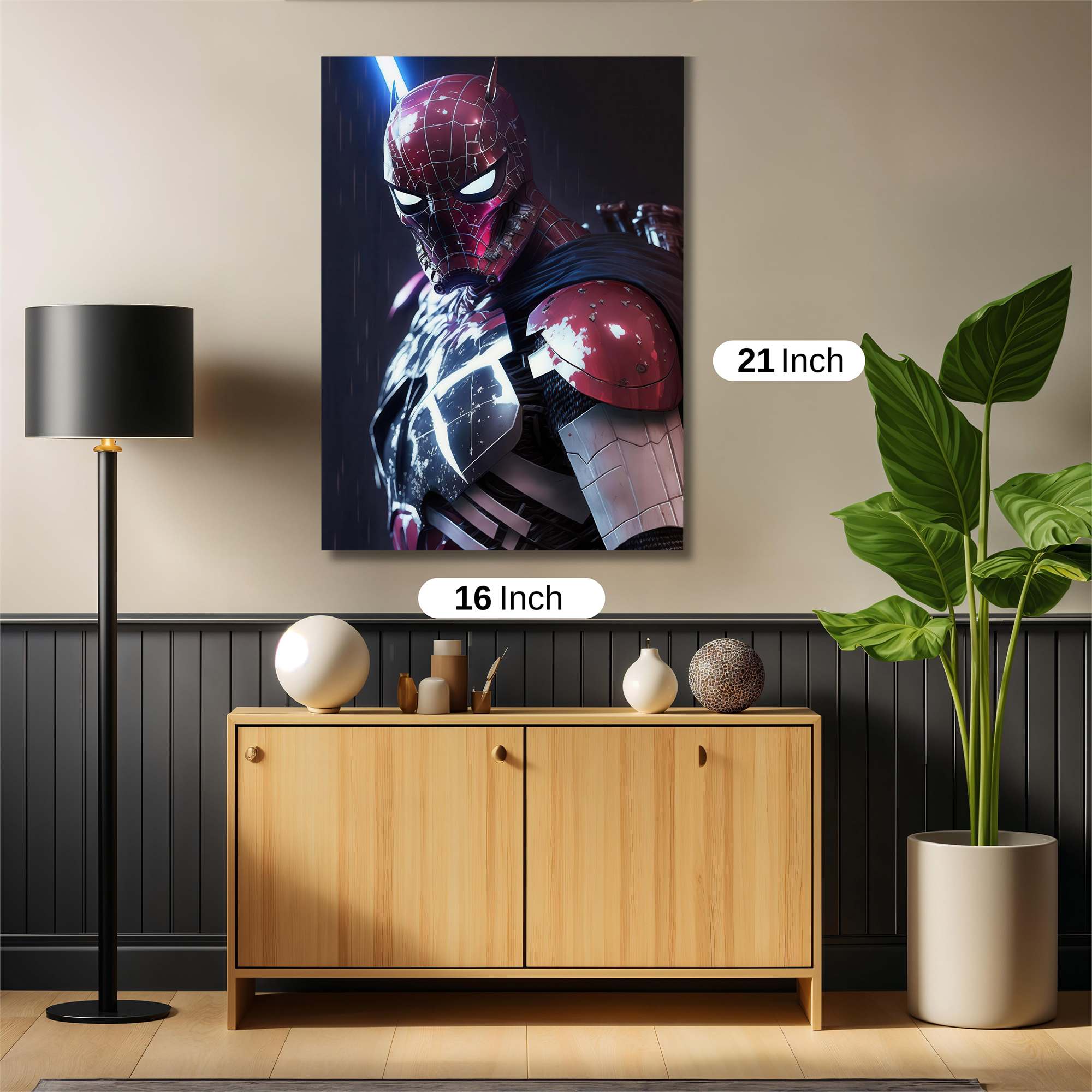 Webbed Warrior Safe Wall Magnetic / M